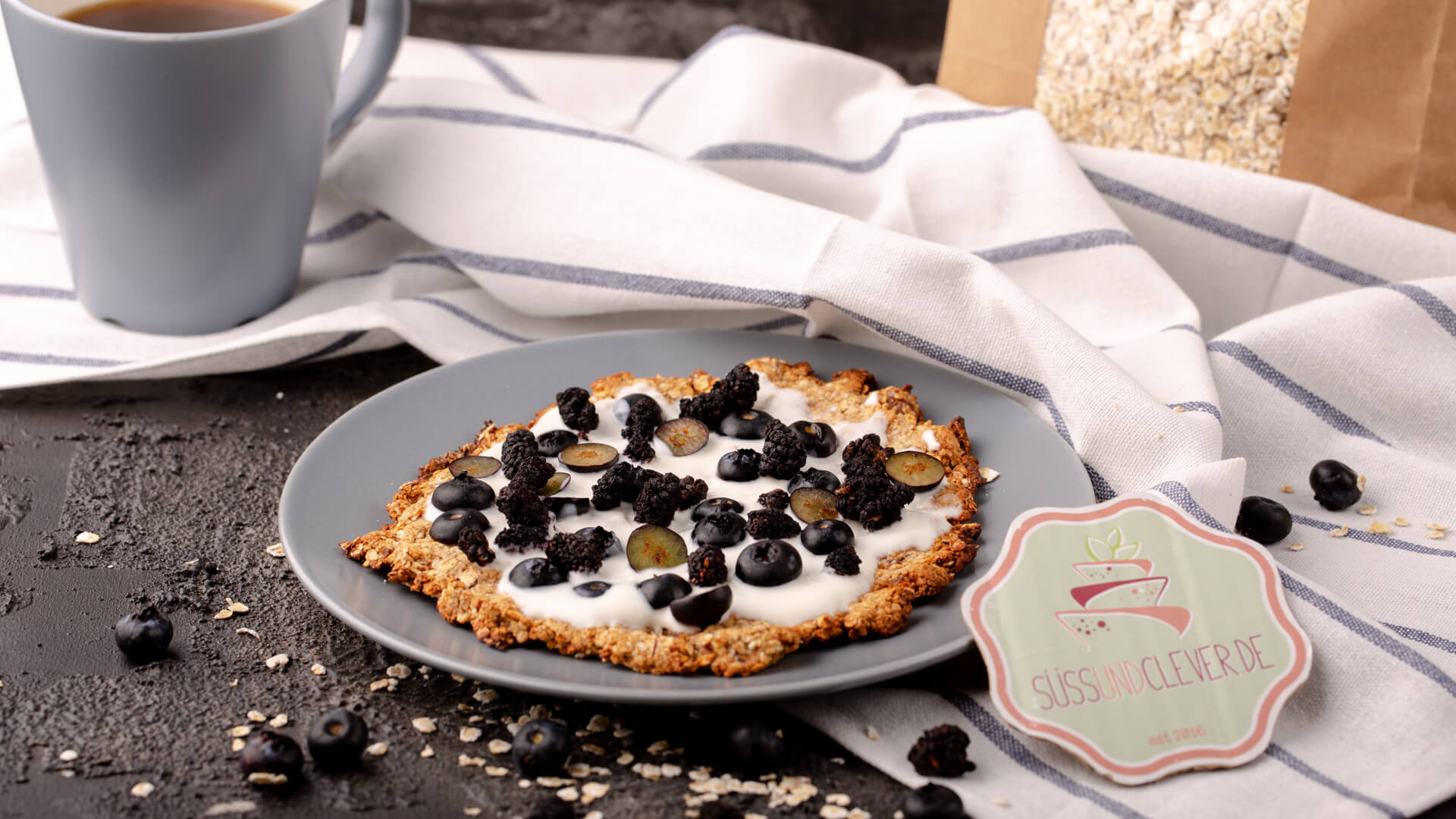 Frühstückspizza | Hafer-Quinoa