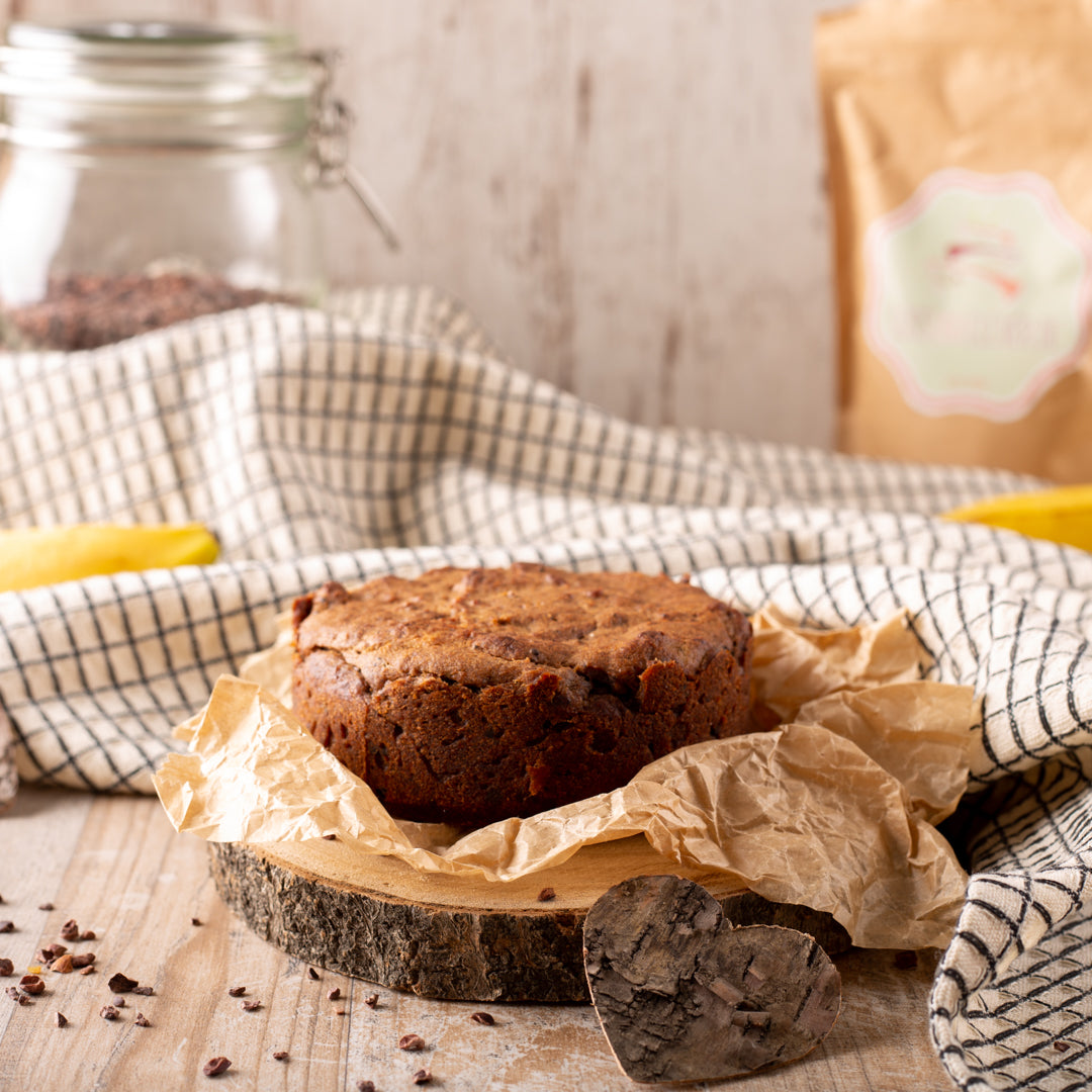 Bananen-Carob Brotkuchen | Kuchen oder Brot