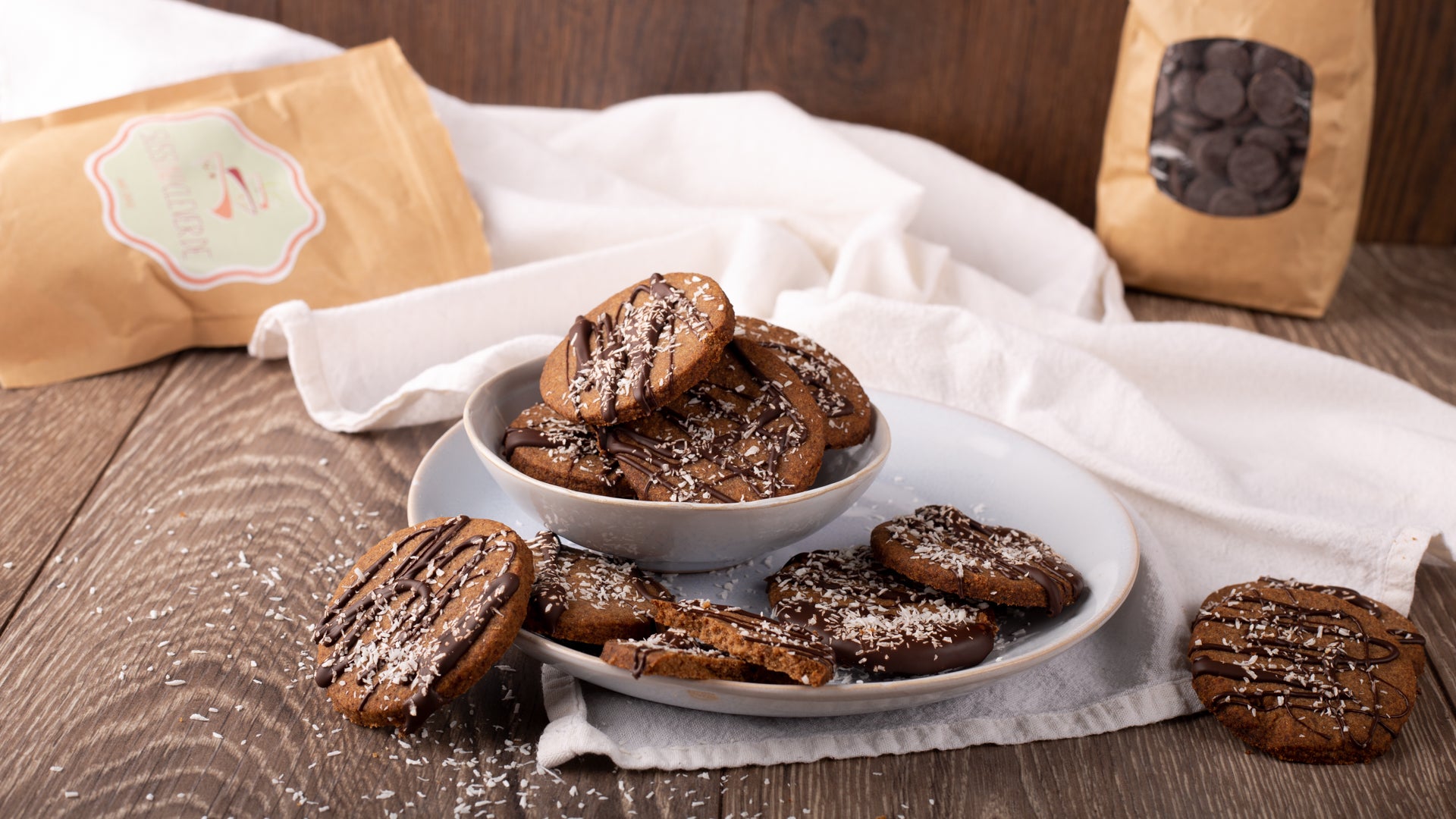 Kakao-Kokos Kekse | Glutenfrei