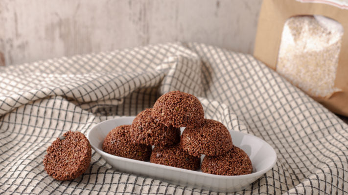 Amaranth-Schoko-Cups