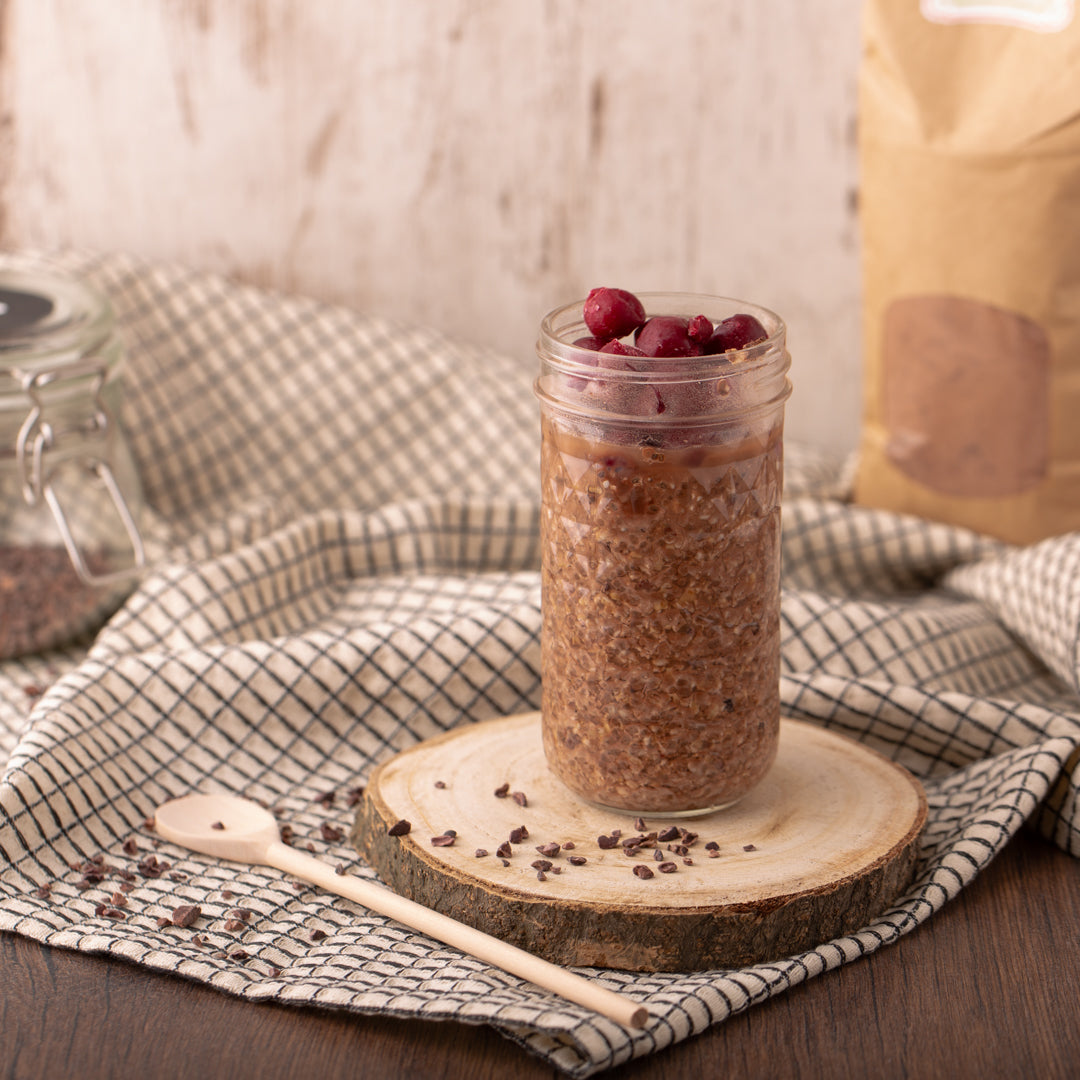 Kakao-Chia Oatmeal | Dein Superfood Oatmeal