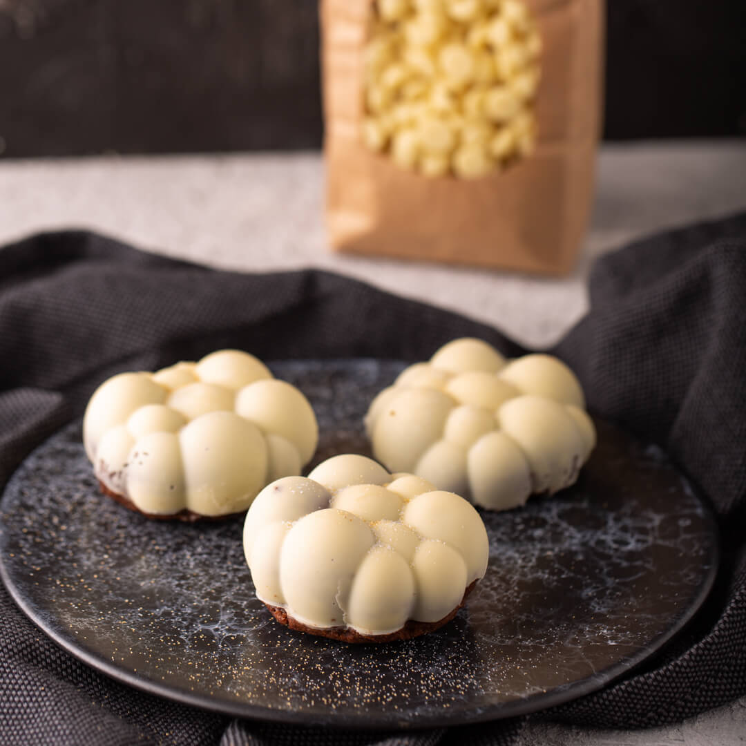 Schoko-Zimt-Wölkchen | mit Teffmehl & Erythrit