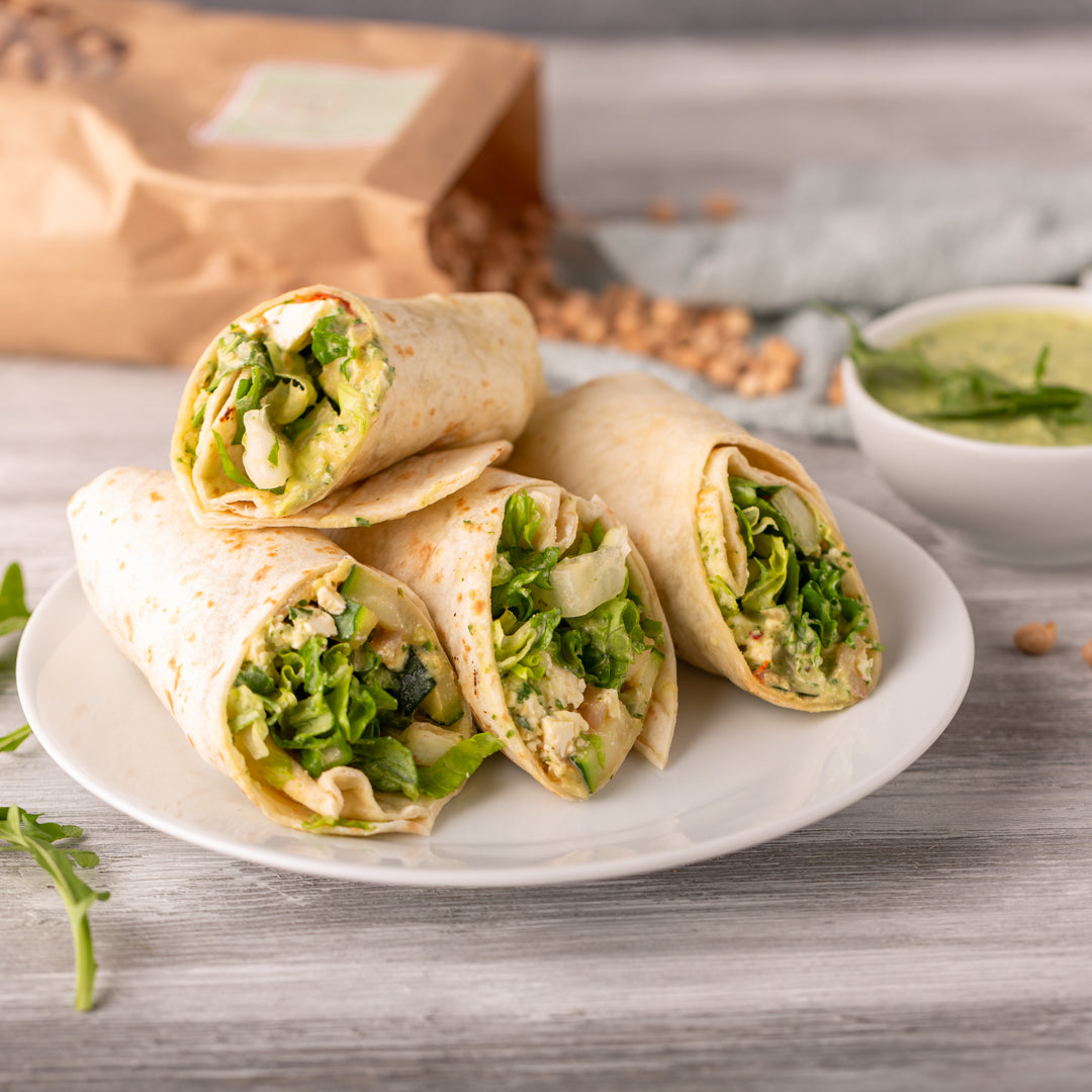 Hummus Wraps | vegan