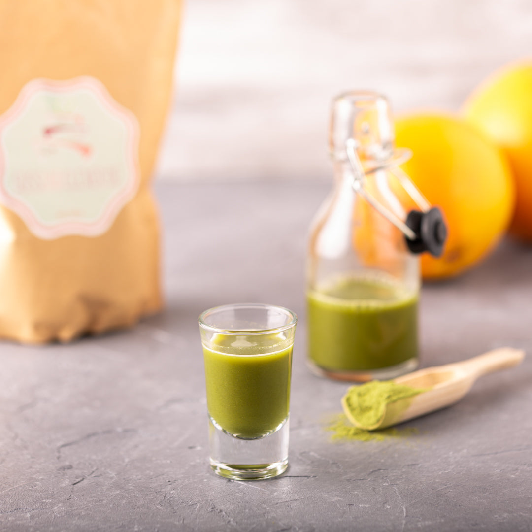 Matcha-Orange Shot | Dein neuer “Kick” am Morgen