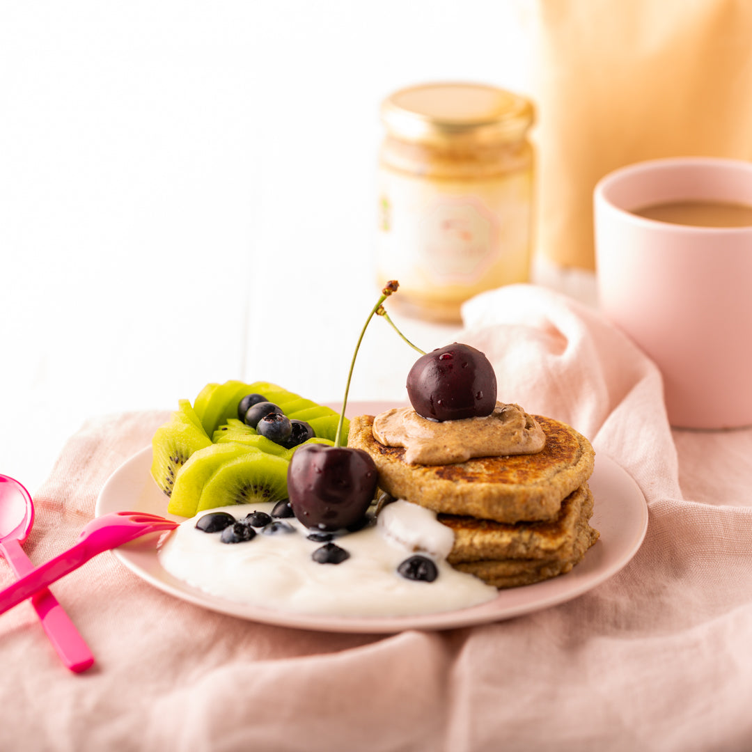 Dinkel-Mandel Pancakes | Der Klassiker neu gedacht!