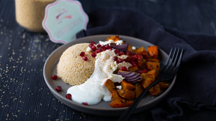 Ofenkürbis mit Couscous | so schmeckt der Herbst...