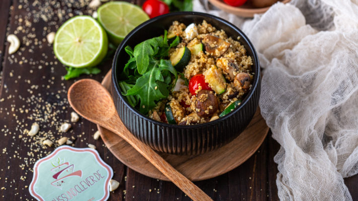 Couscous-Gemüsepfanne | vegan & lecker