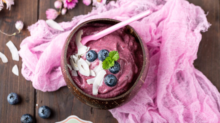 Beeren-Kokos-Nicecream | vegan