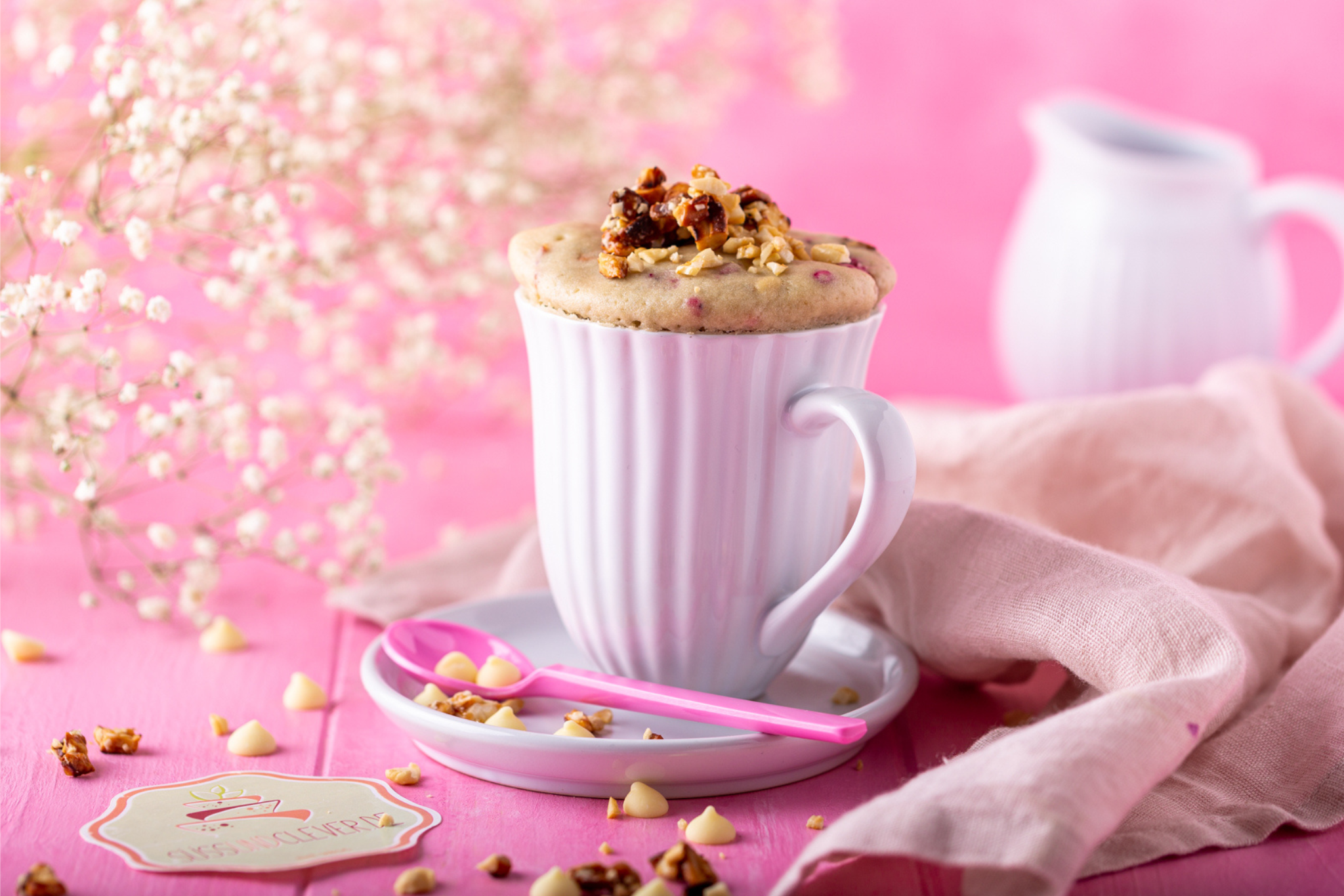 Himbeer-Schoki-Tassenkuchen | In nur 6 Minuten