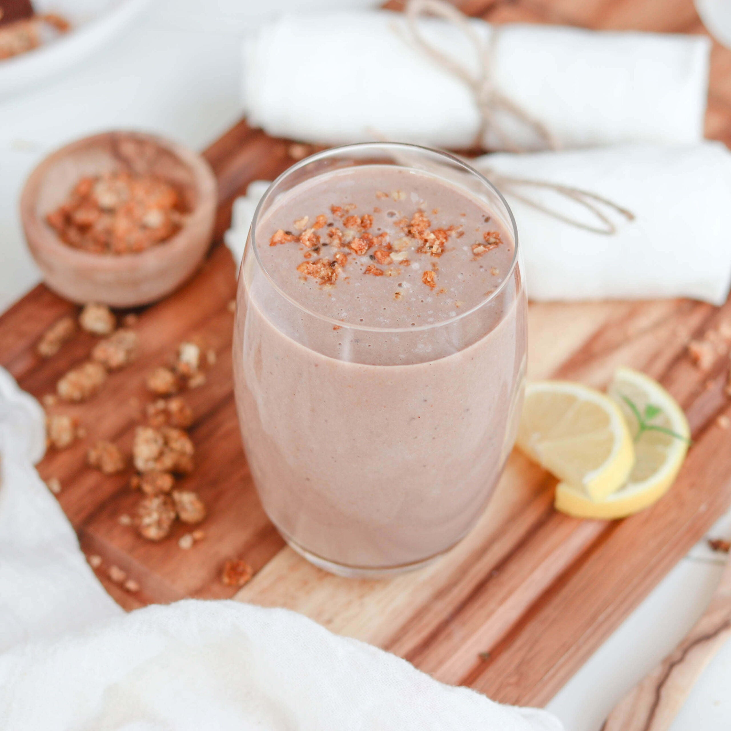 Protein-Shake mit Maulbeeren | in 5 Minuten