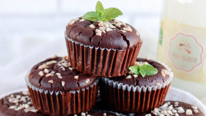 Schoko Muffins | mit Kokosblütenzucker