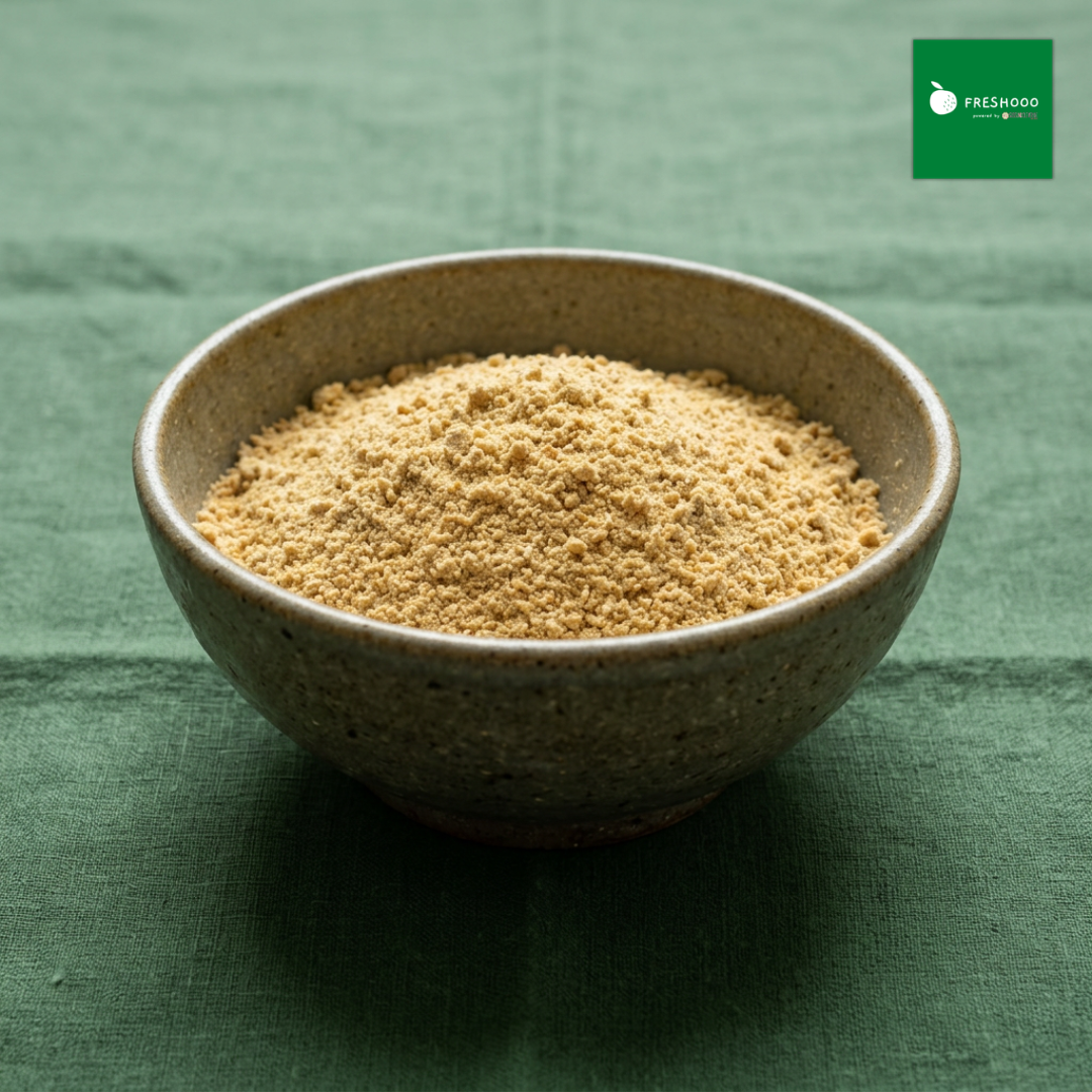 freshooo® Erdnussmehl entölt | Erdnussprotein - Roh | 55g Protein