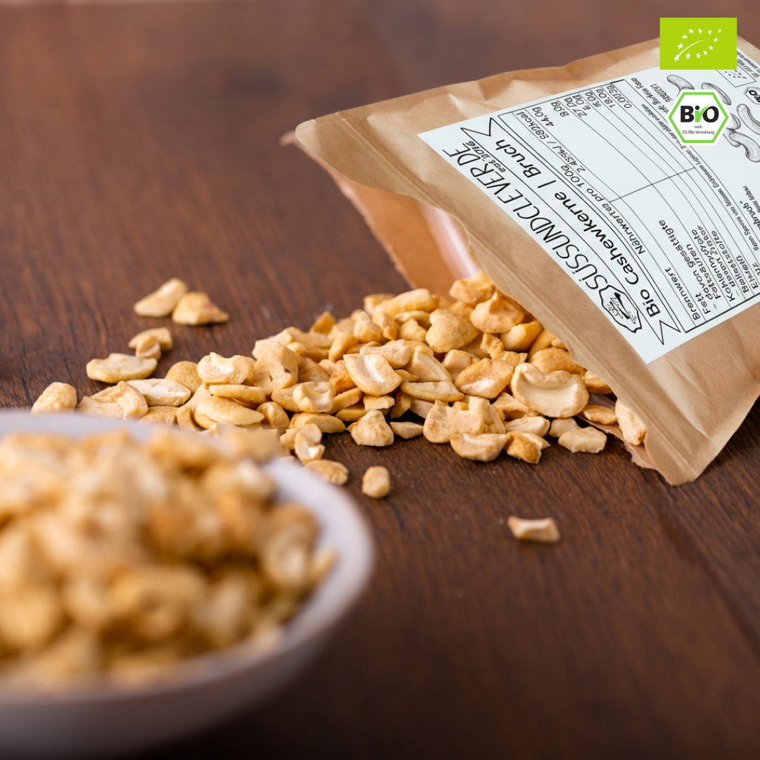 Bio Cashewkerne | Bruch | Naturbelassen | Mild & cremig