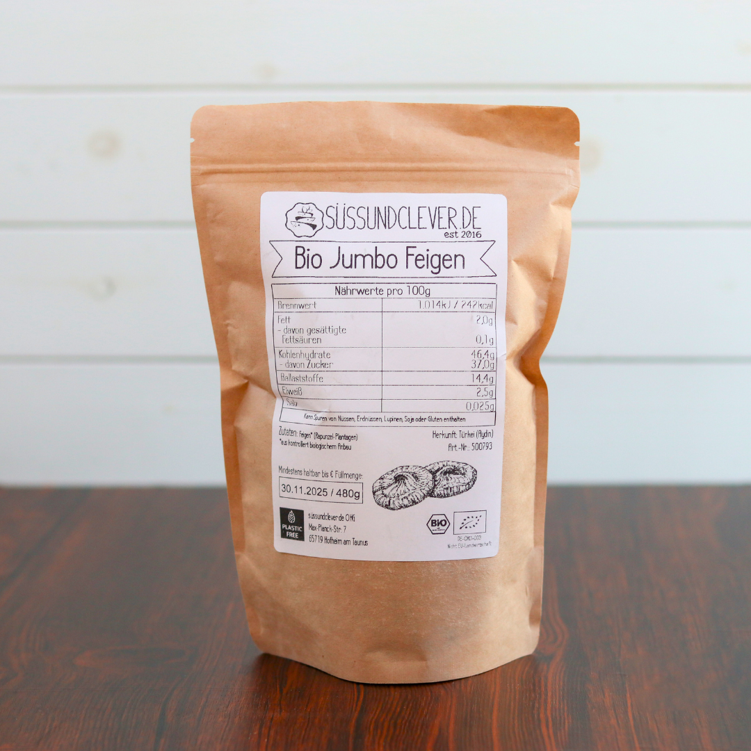 Bio Feigen | getrocknet & geklippt | JUMBO | Rapunzel-Projekt