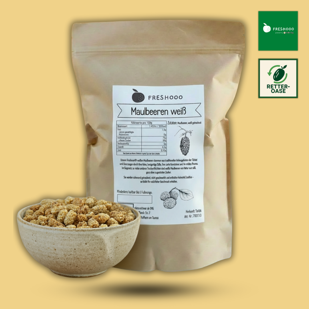 freshooo® Maulbeeren | weiß | aus der Türkei