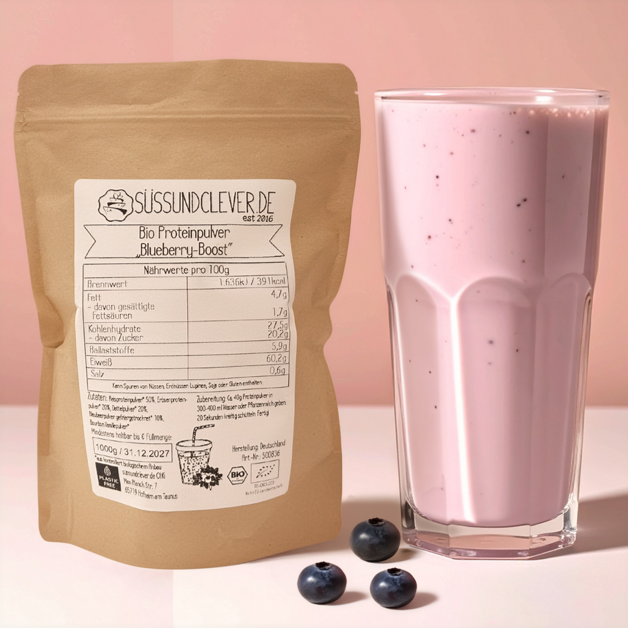 Bio Probierset "Veggie-7" | 7 x 100g Proteinpulver - Eigenkreationen