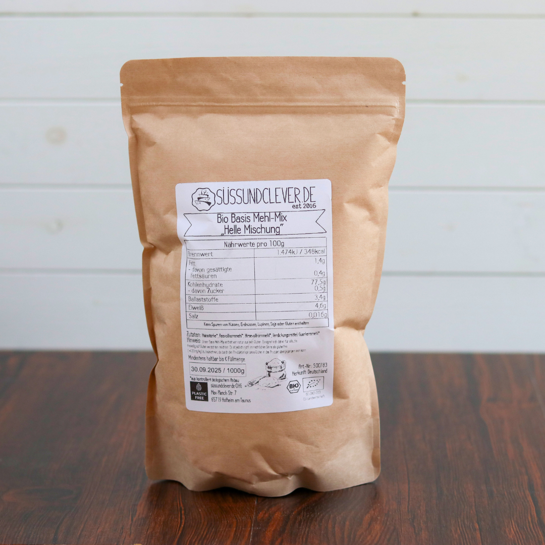 Bio Basis Mehl-Mix | Helle Mischung | glutenfrei*