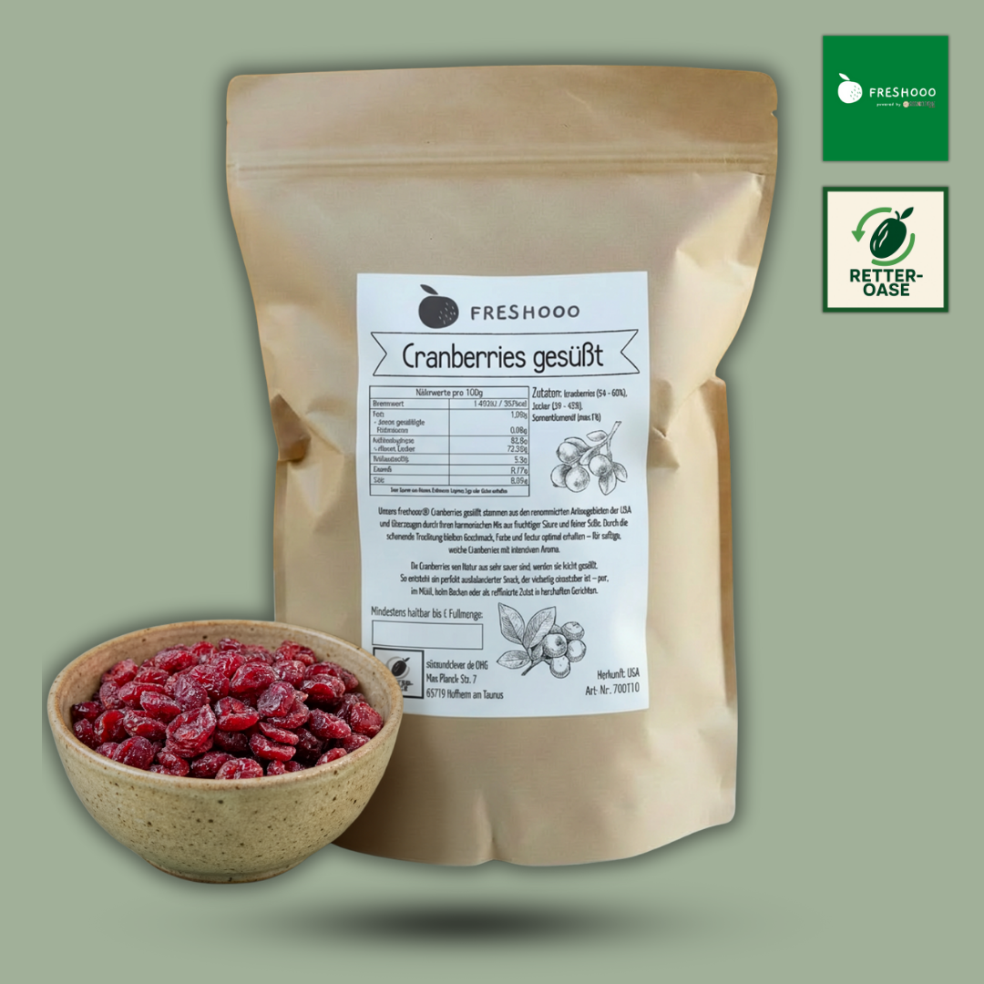 freshooo® Cranberries | gesüßt