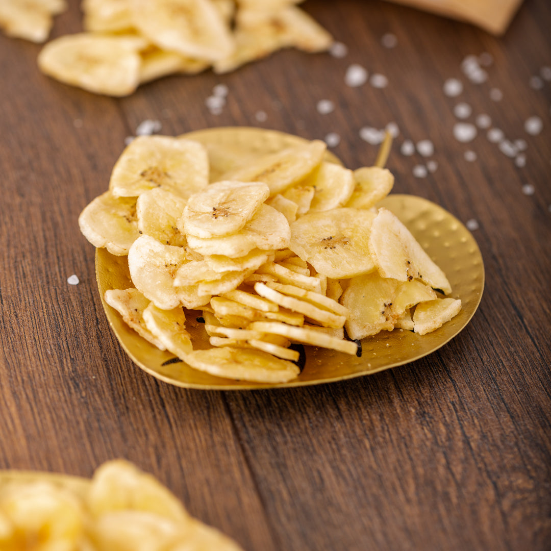 Bio Bananenchips | gesalzen | Plantain Chips