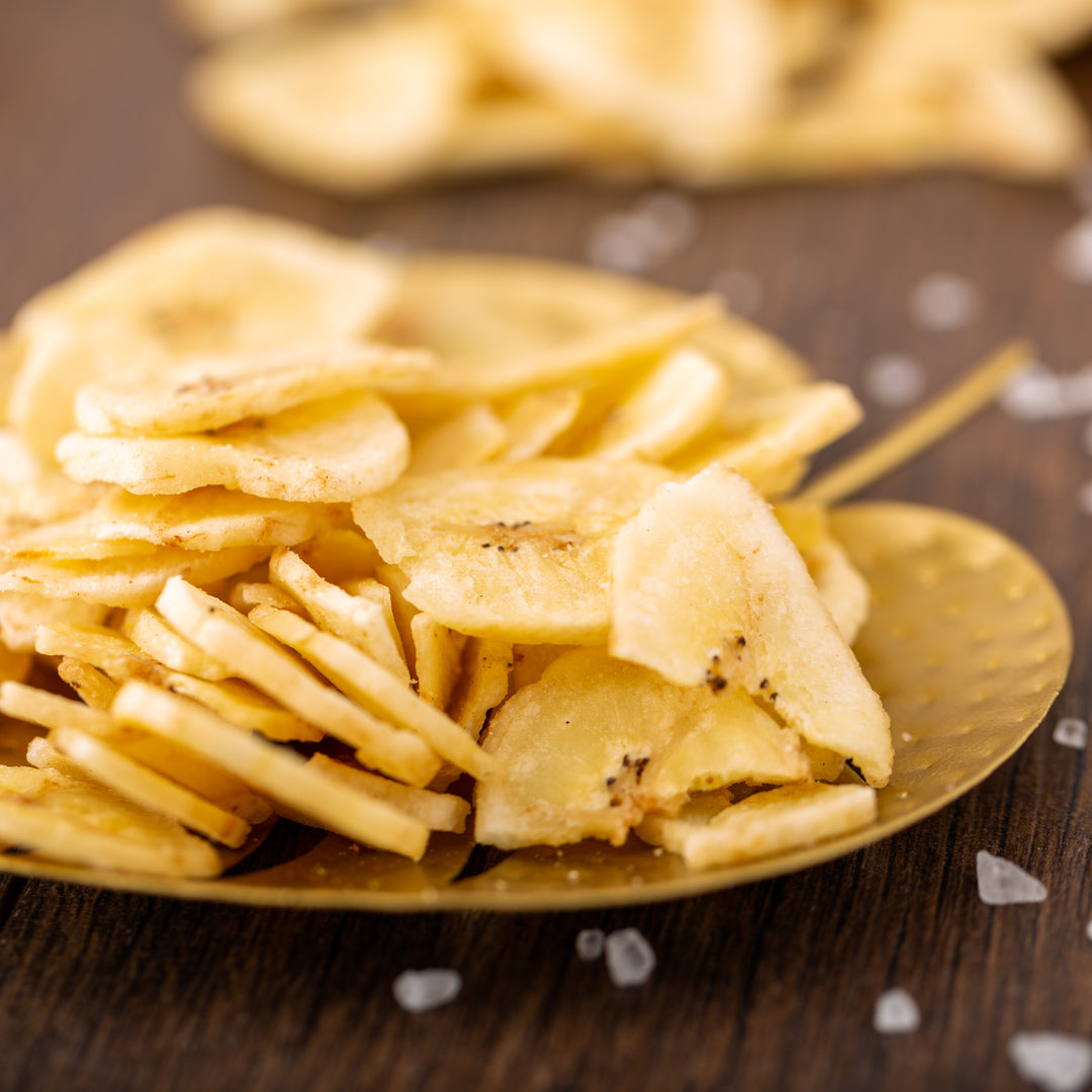 Bio Bananenchips | gesalzen | Plantain Chips