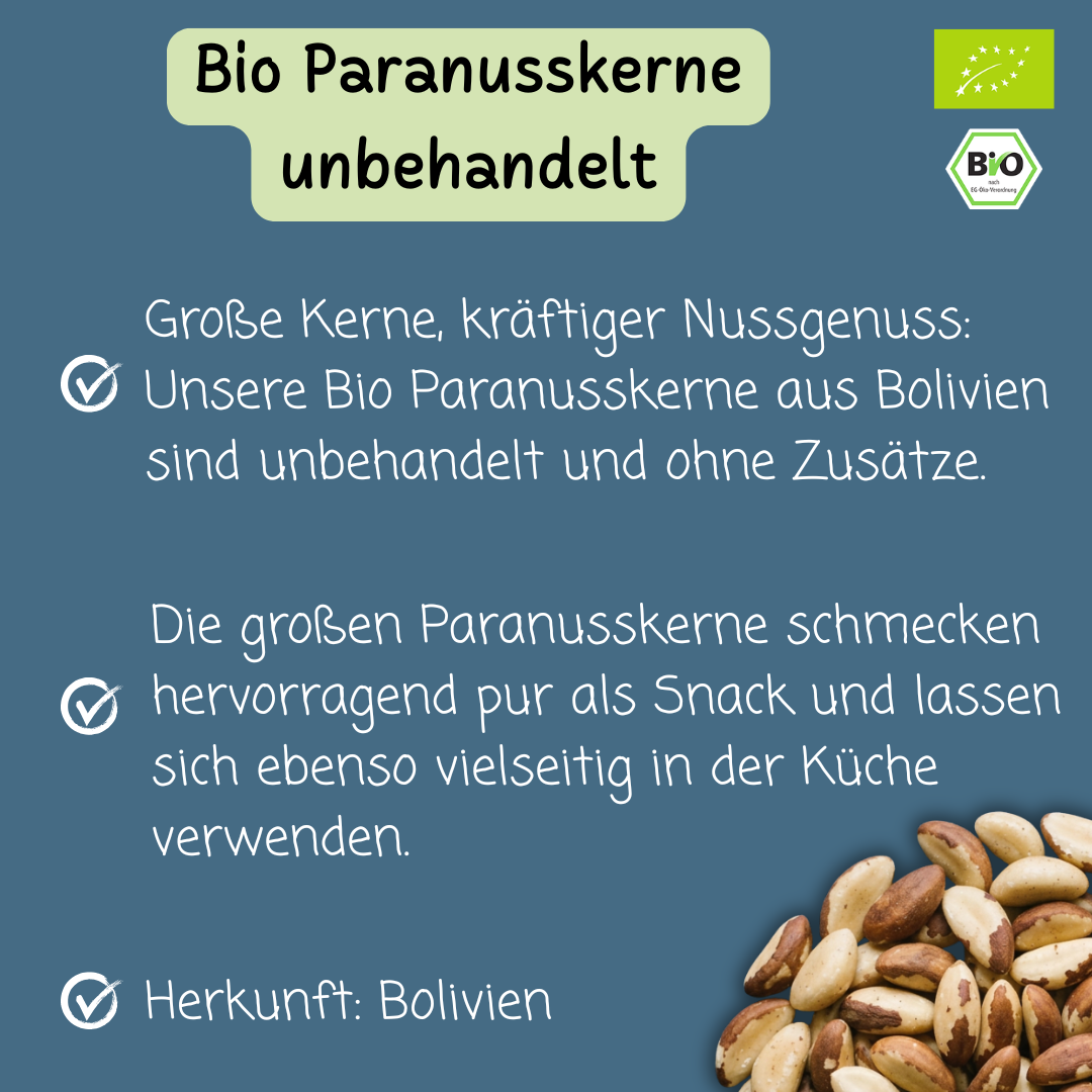 Bio Paranusskerne | unbehandelt