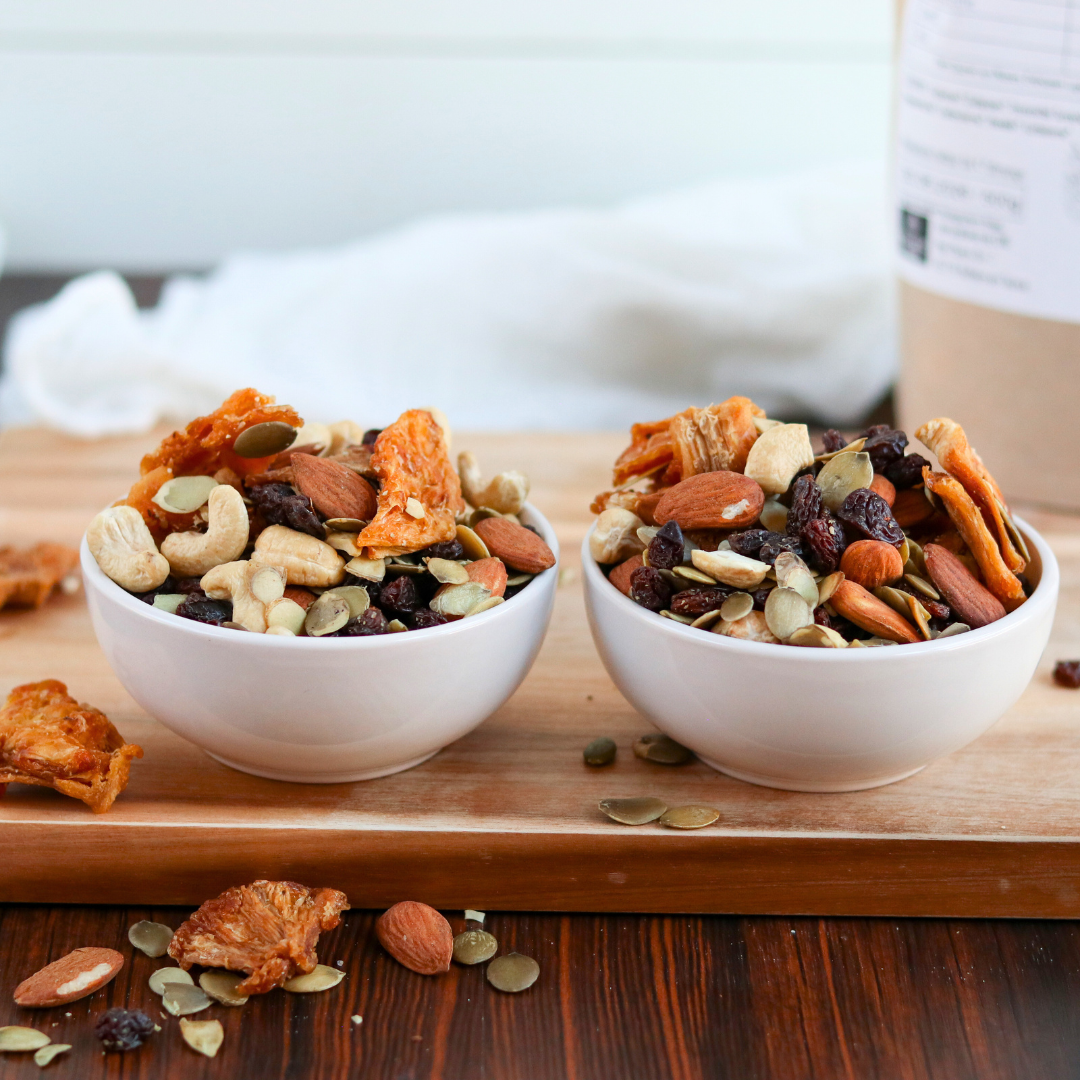 Bio Nuss- und Fruchtmischung | Tropen-Knusper | mit Ananas-Tidbits, Cashews & Kürbiskerne