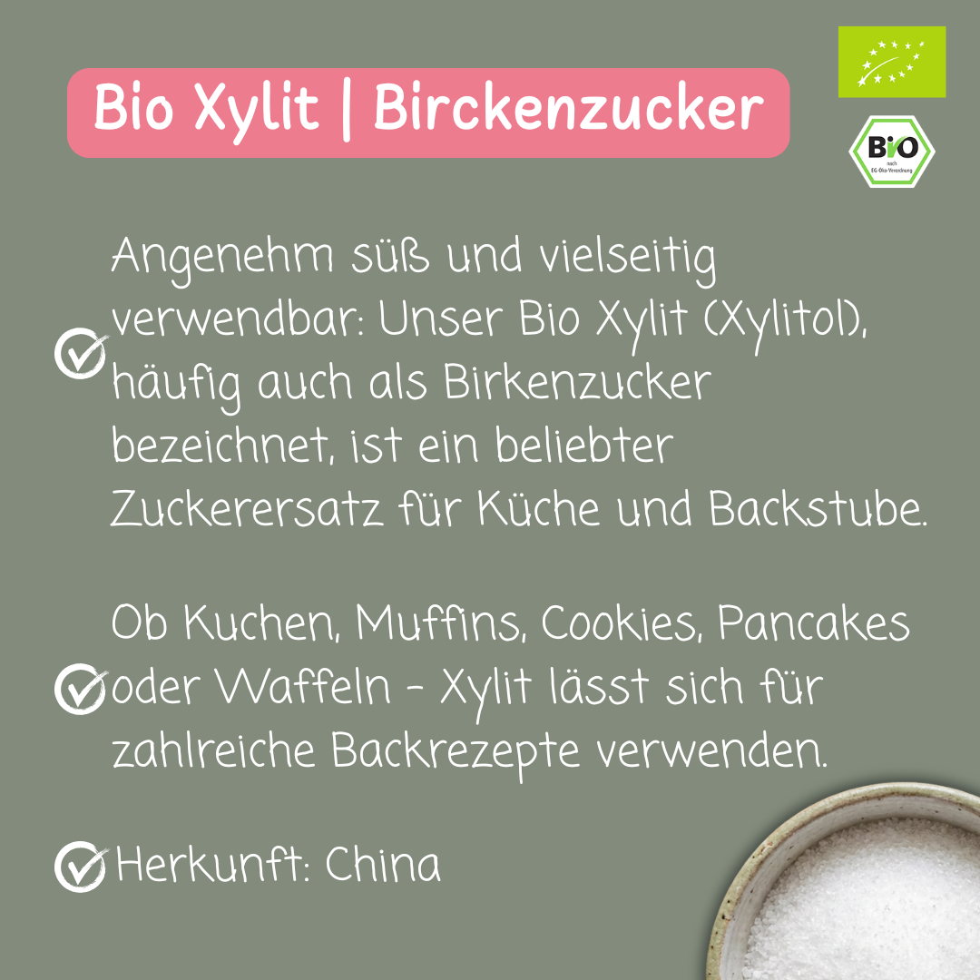 Bio Xylit | Xylitol | Birkenzucker
