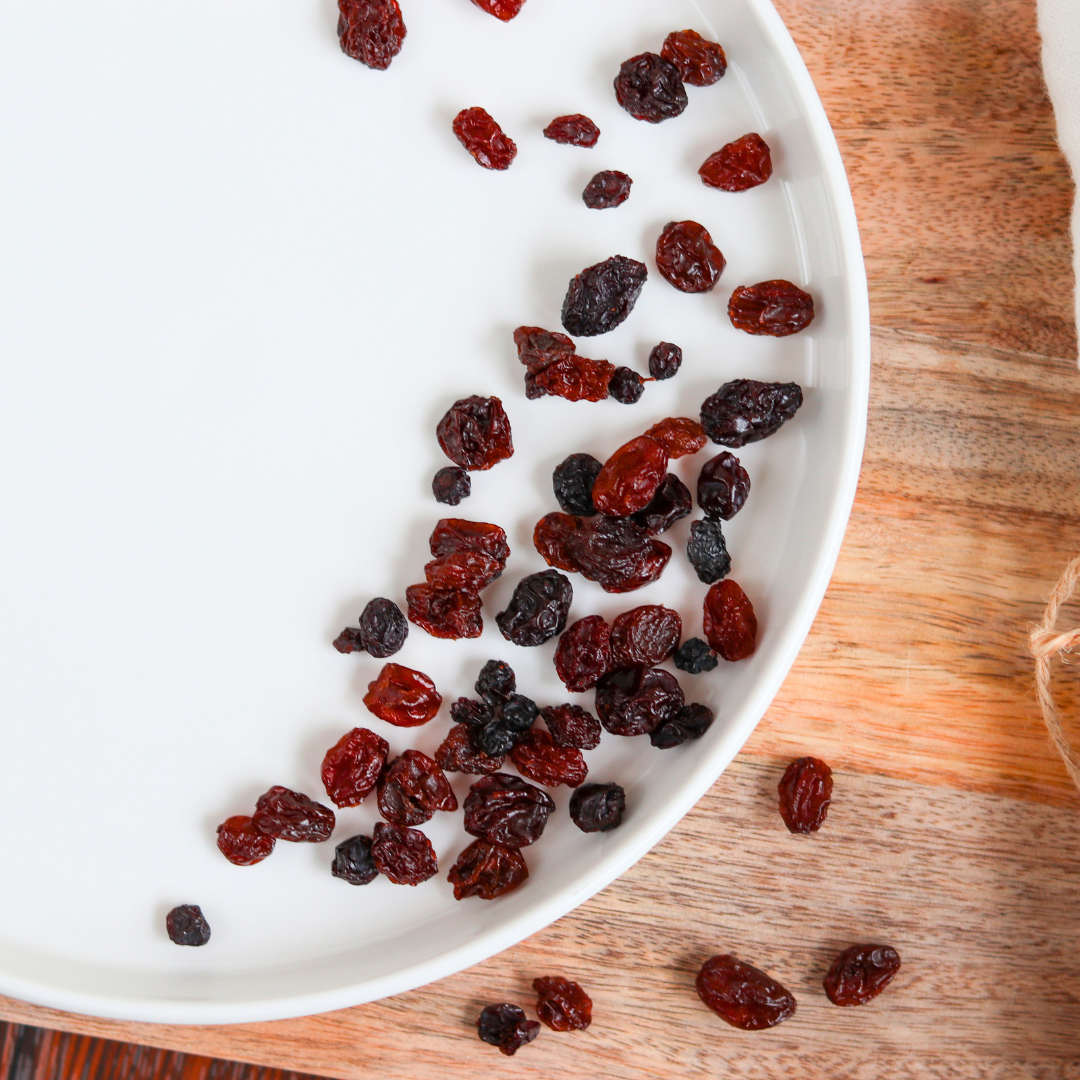 Bio Rosinen-Mix | "Traubenfreude" | mit Weinbeeren, Korinthen und Sultaninen