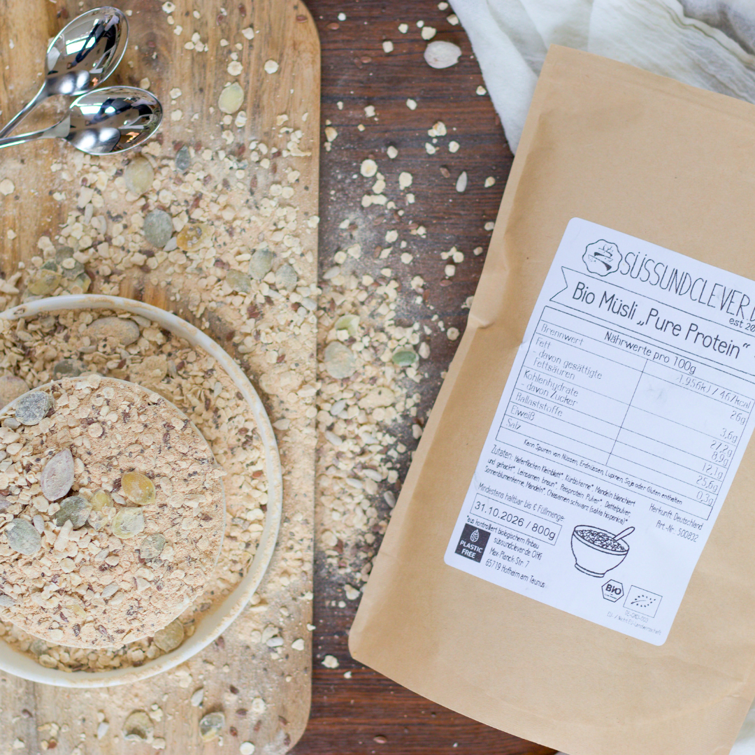 Bio Müsli | "Pure Protein" | mit 25% Protein | vegan