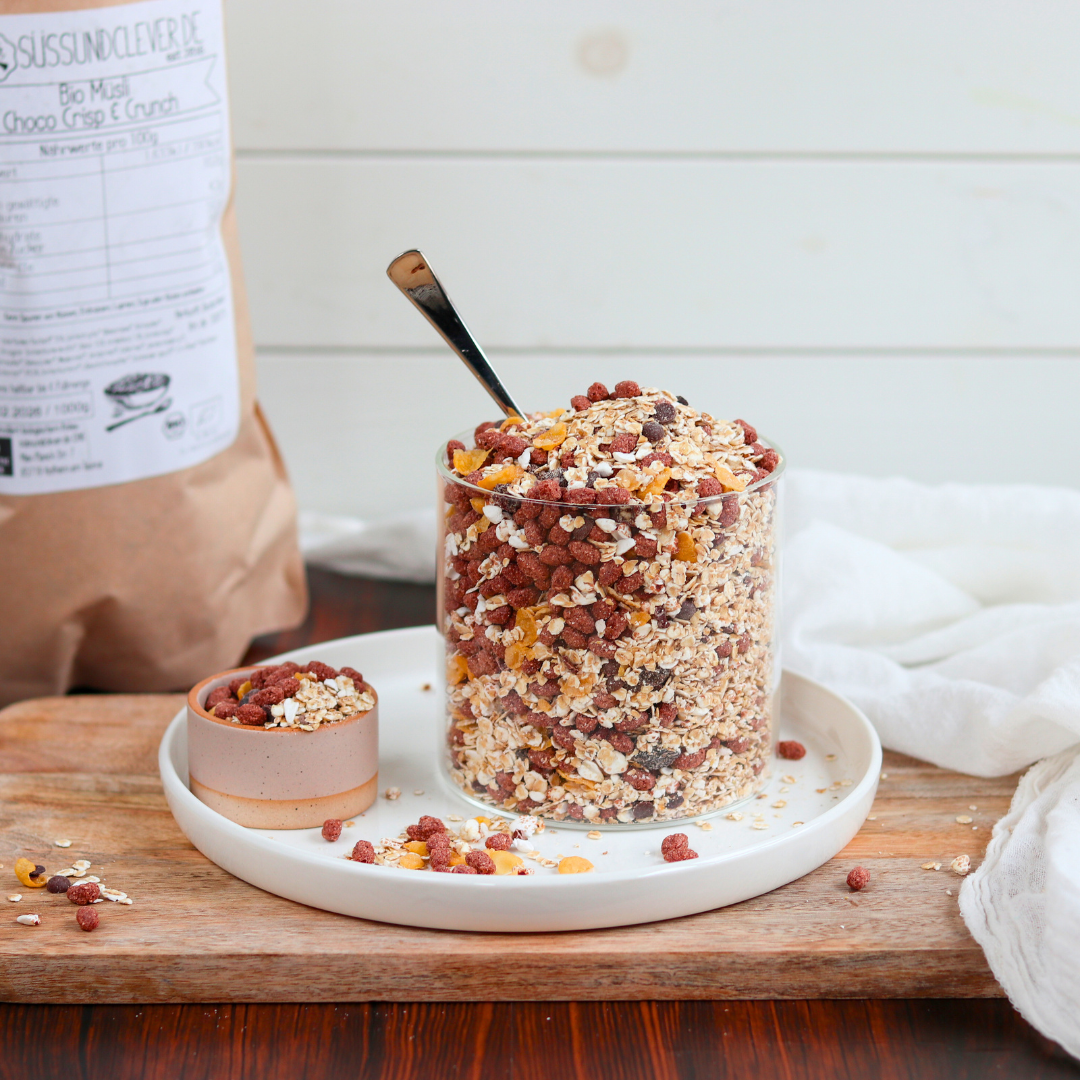 Bio Müsli | Choco Crisp & Crunch | mit Kakaonibs & Buchweizen