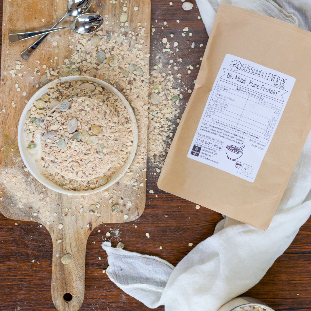 Bio Müsli | "Pure Protein" | mit 25% Protein | vegan