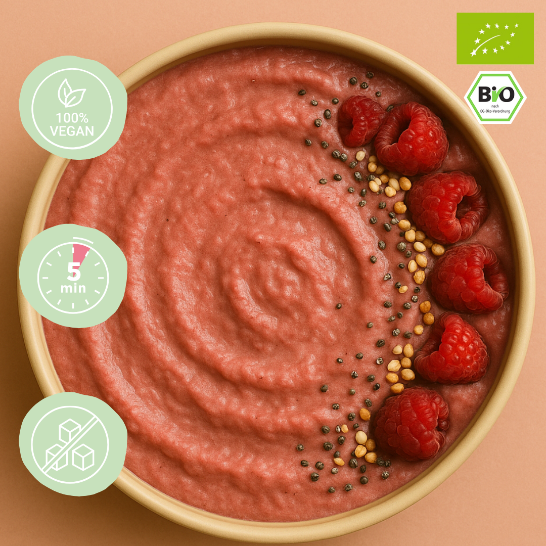 Bio Smoothie Bowl | "Juicy-Raspberry" | Fertigmischung