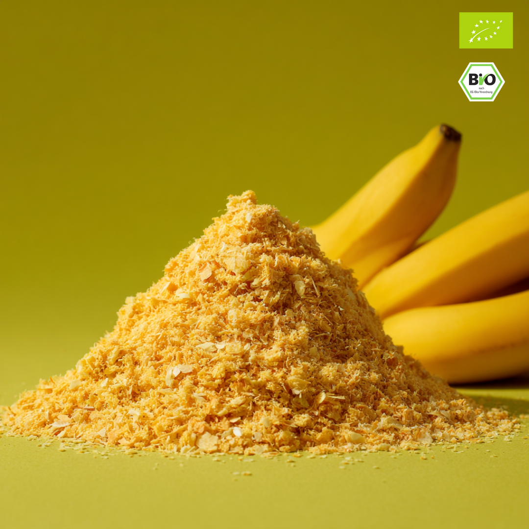 Bio Bananenflocken | ohne Zusätze | sonnengereift & getrocknet