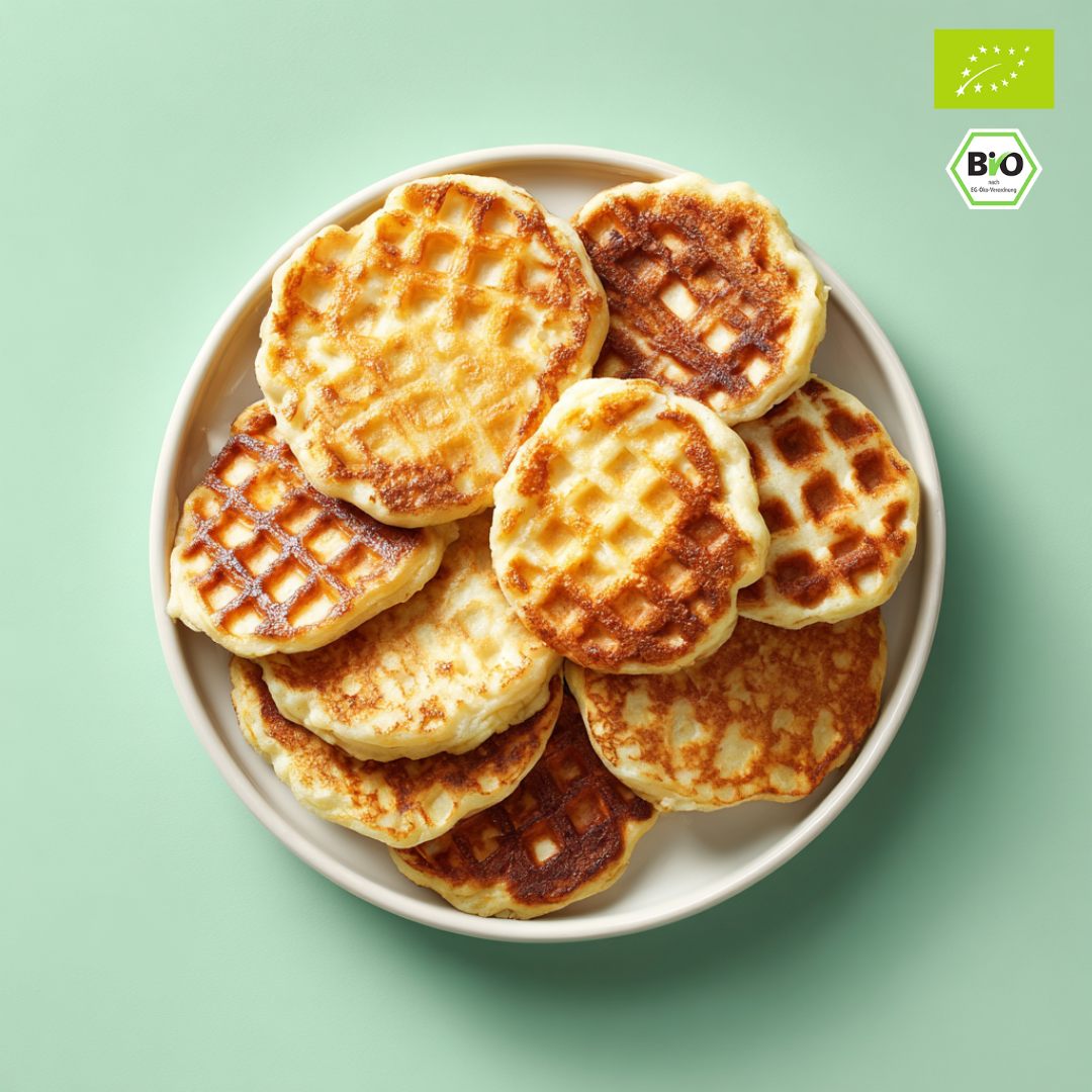 Bio Protein Pancake- & Waffelmischung „Pure Balance“ | 55% Protein | ohne Zuckerzusatz | vegan