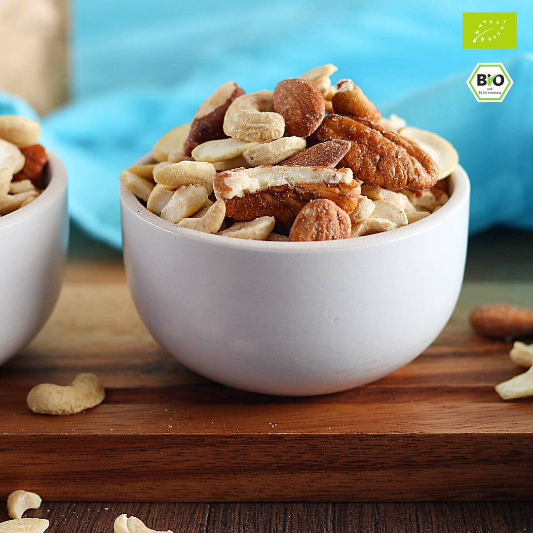 Bio Bruchkernmischung | Cashew, Mandel, Paranuss & Pekannuss | Wir retten, du sparst!