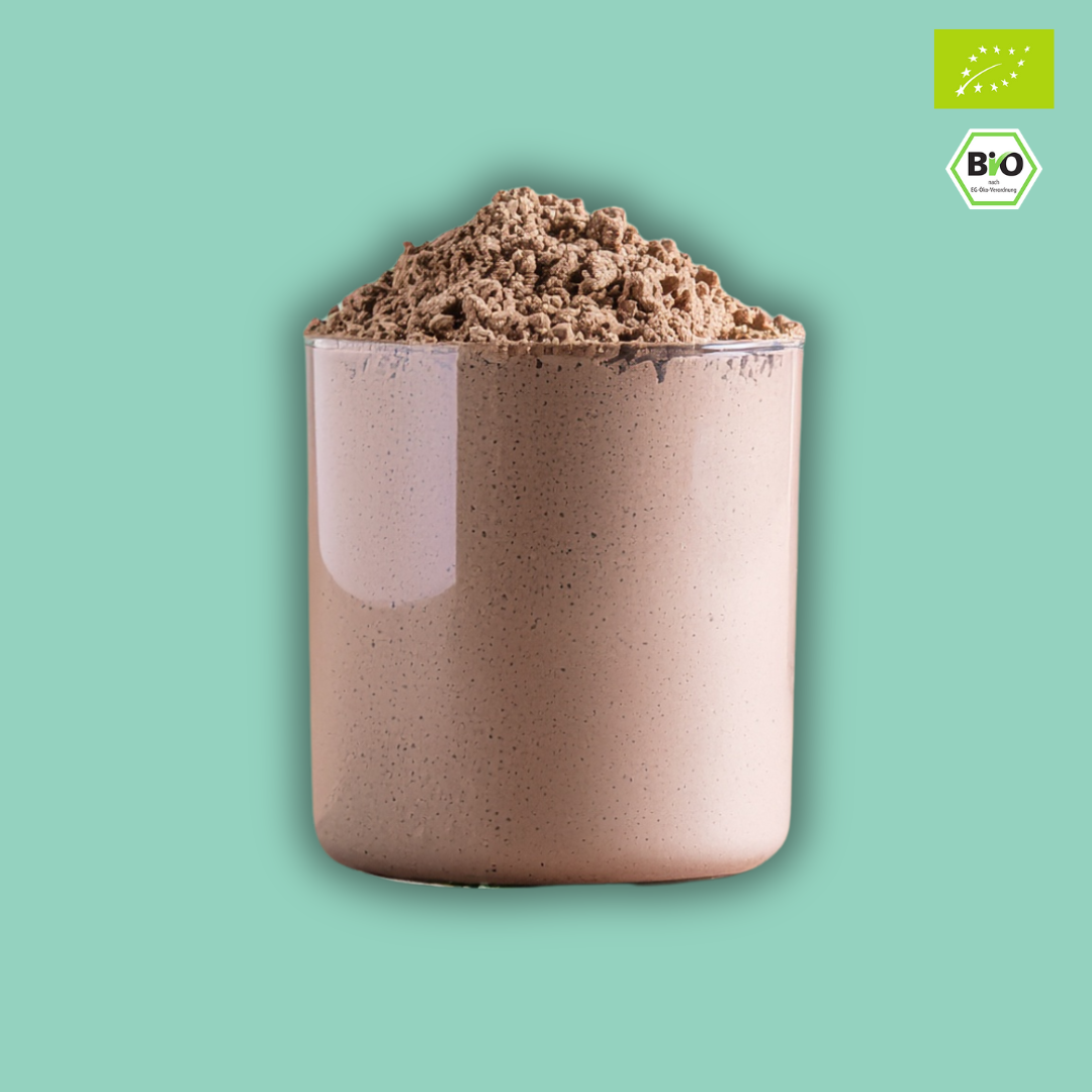 Bio "4-Kraft" Proteinpulver-Mix | Reis-, Erbse-, Hanf- & Kürbiskernprotein | vegan & 75% Protein