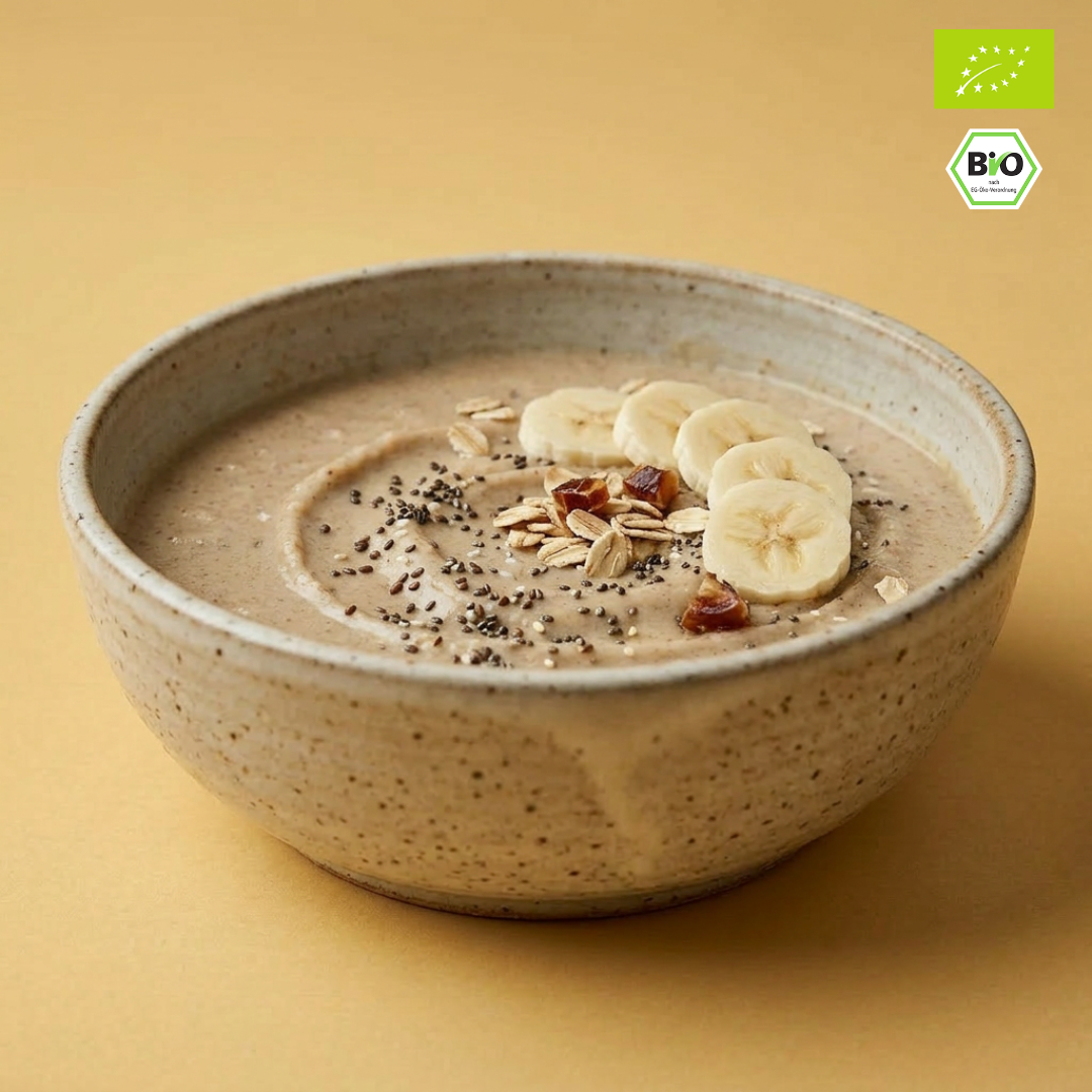 Bio Smoothie Bowl | "Protein Banana-Vanilla Cream" | 40% Protein | Fertigmischung