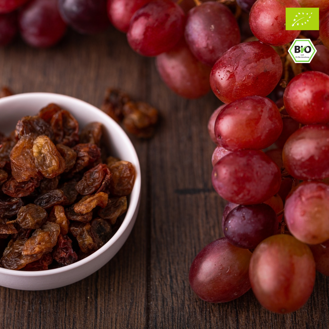 Bio Sultaninen | Rosinen | Sultanas | fruchtig-süß