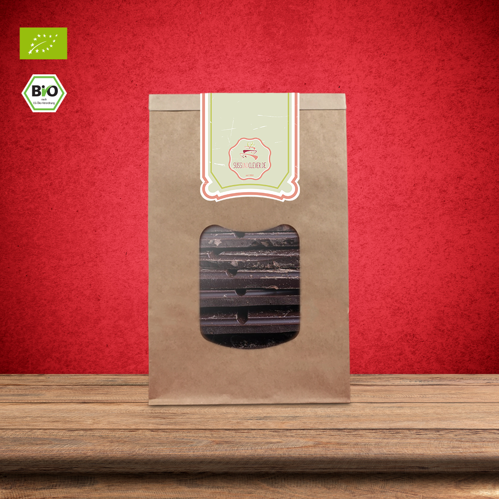 Bio Schokolade | Zartbitter-Orange | mit 70% Kakaoanteil | vegan