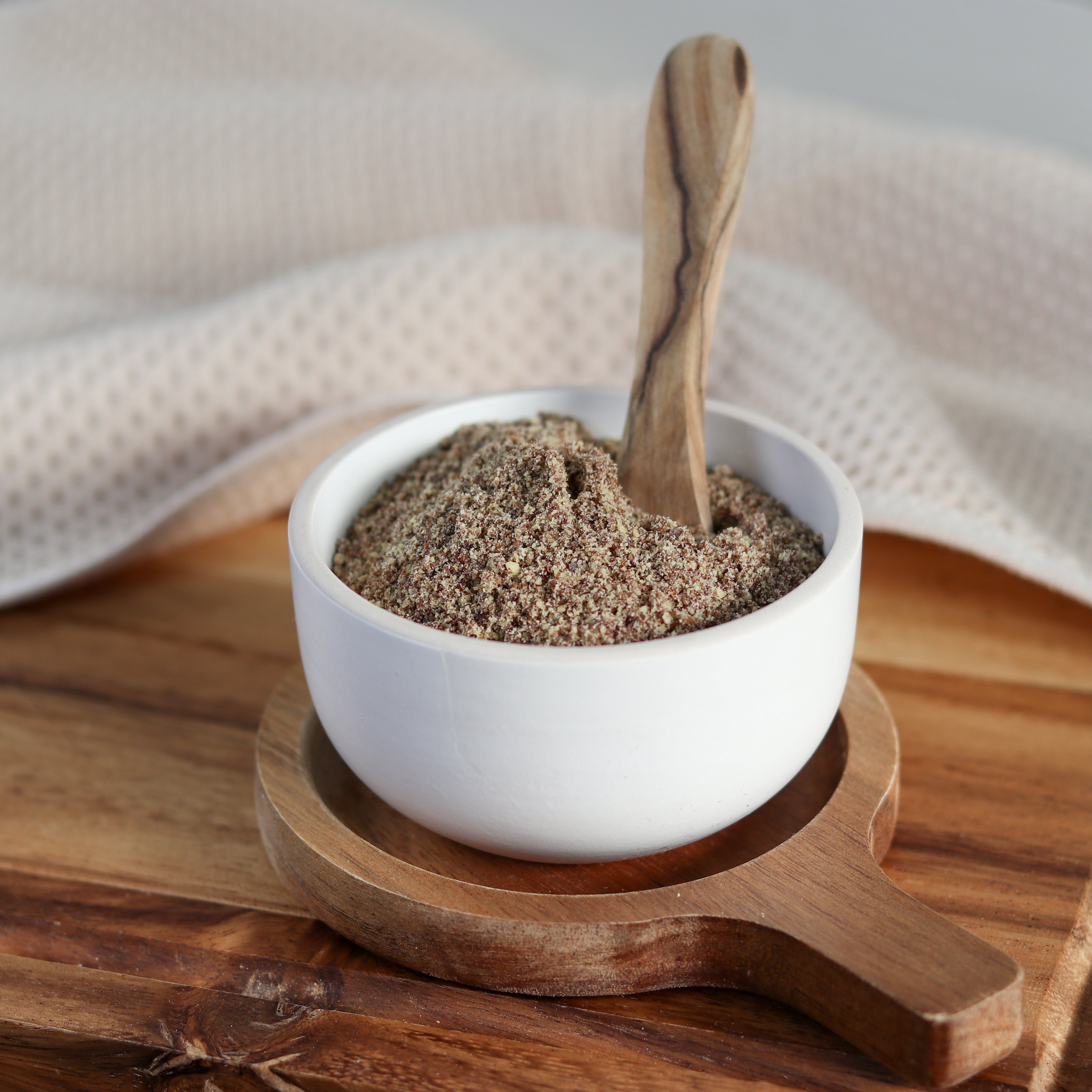 Bio Leinsamen braun | gekeimt & geschrotet