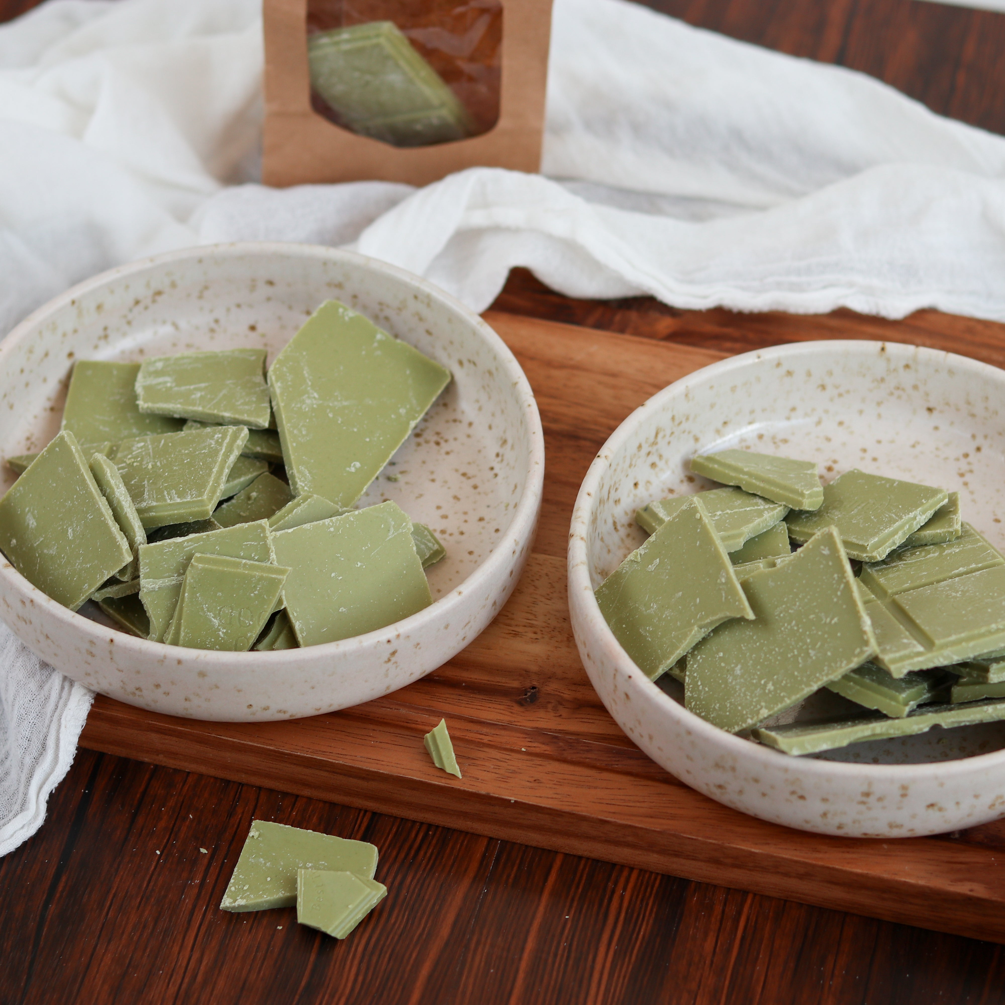 Bio Schokolade | weiße Matcha