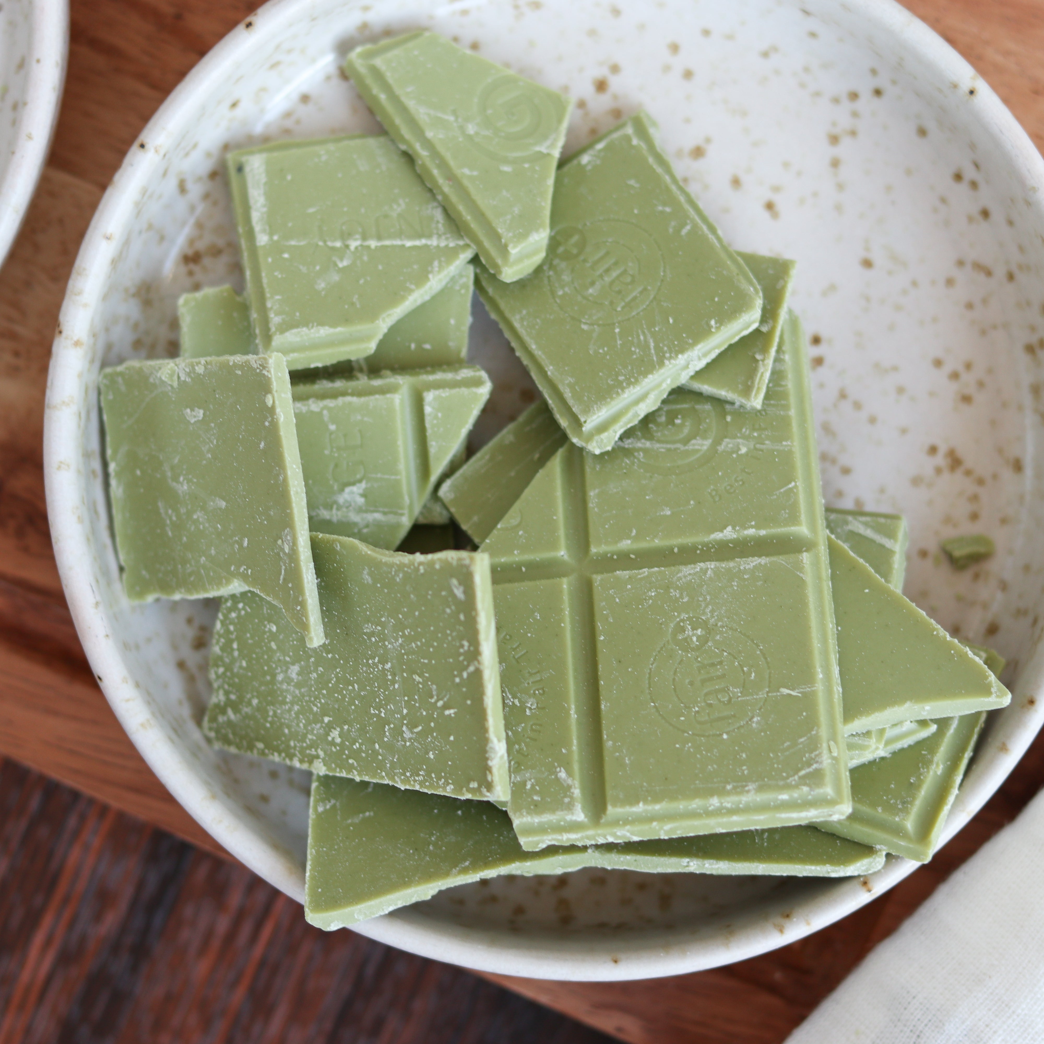 Bio Schokolade | weiße Matcha