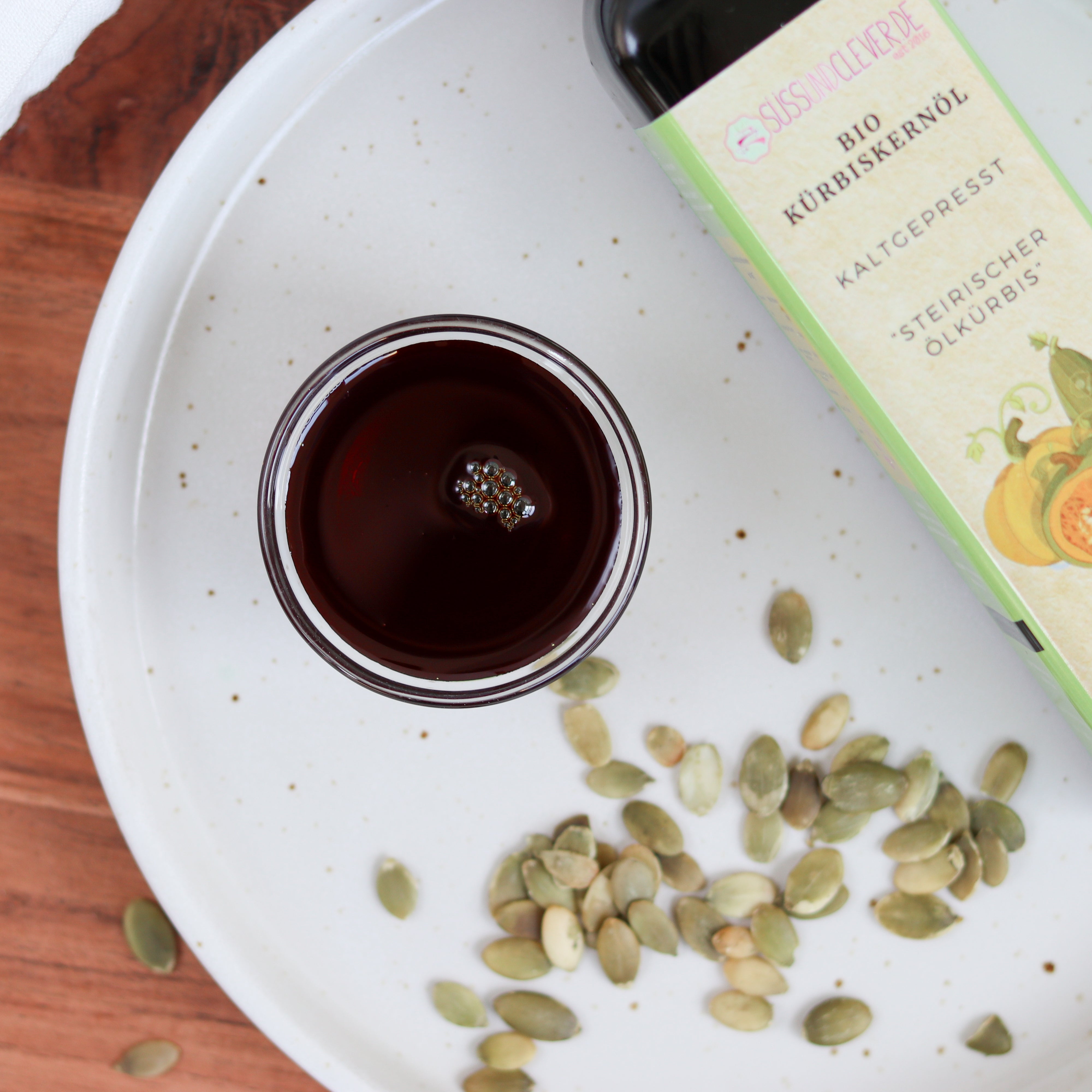 Bio Kürbiskernöl | kaltgepresst | "Steirischer Öl-Kürbis" | 250 ml im Glas
