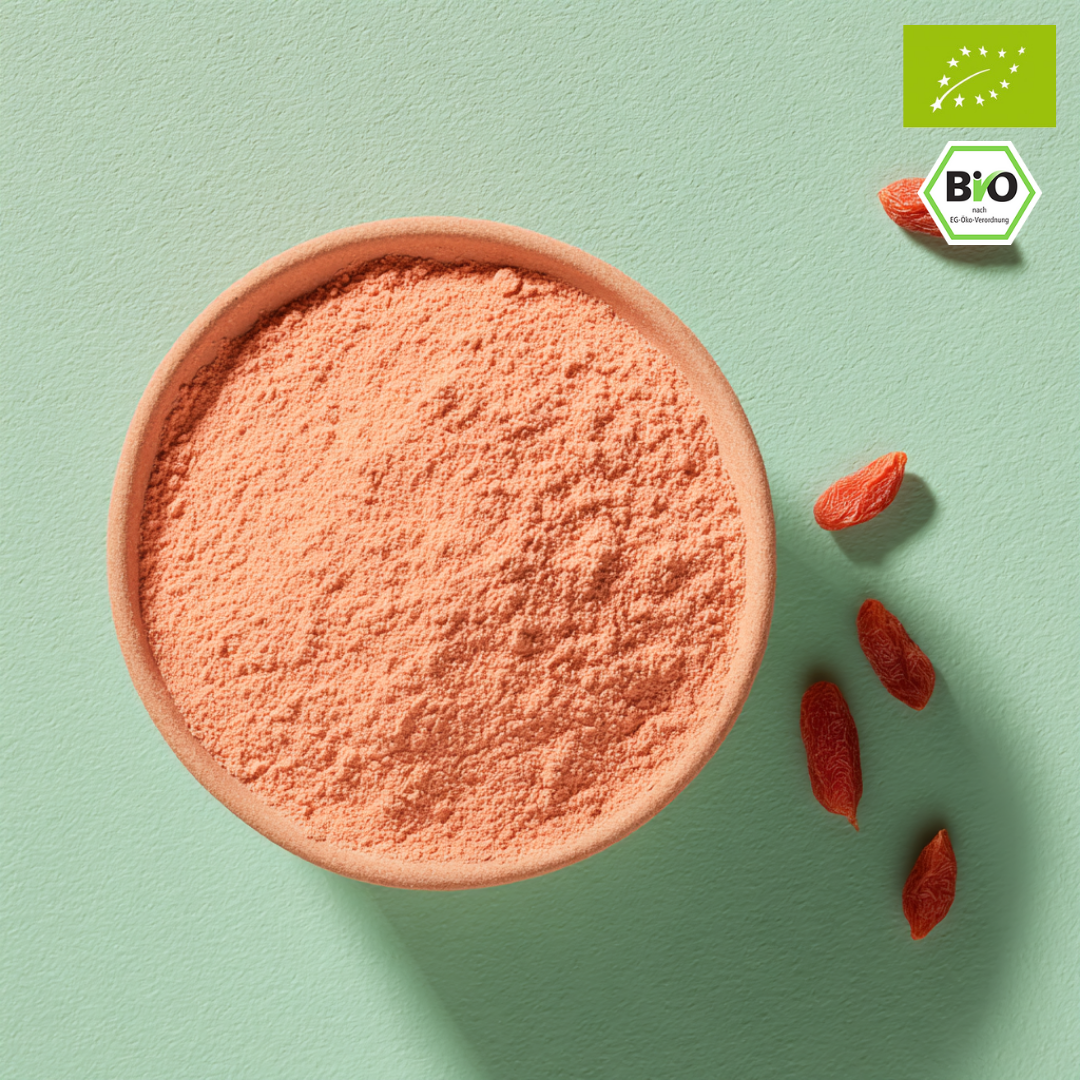Bio Gojibeeren Pulver | gefriergetrocknet | aus Tibet