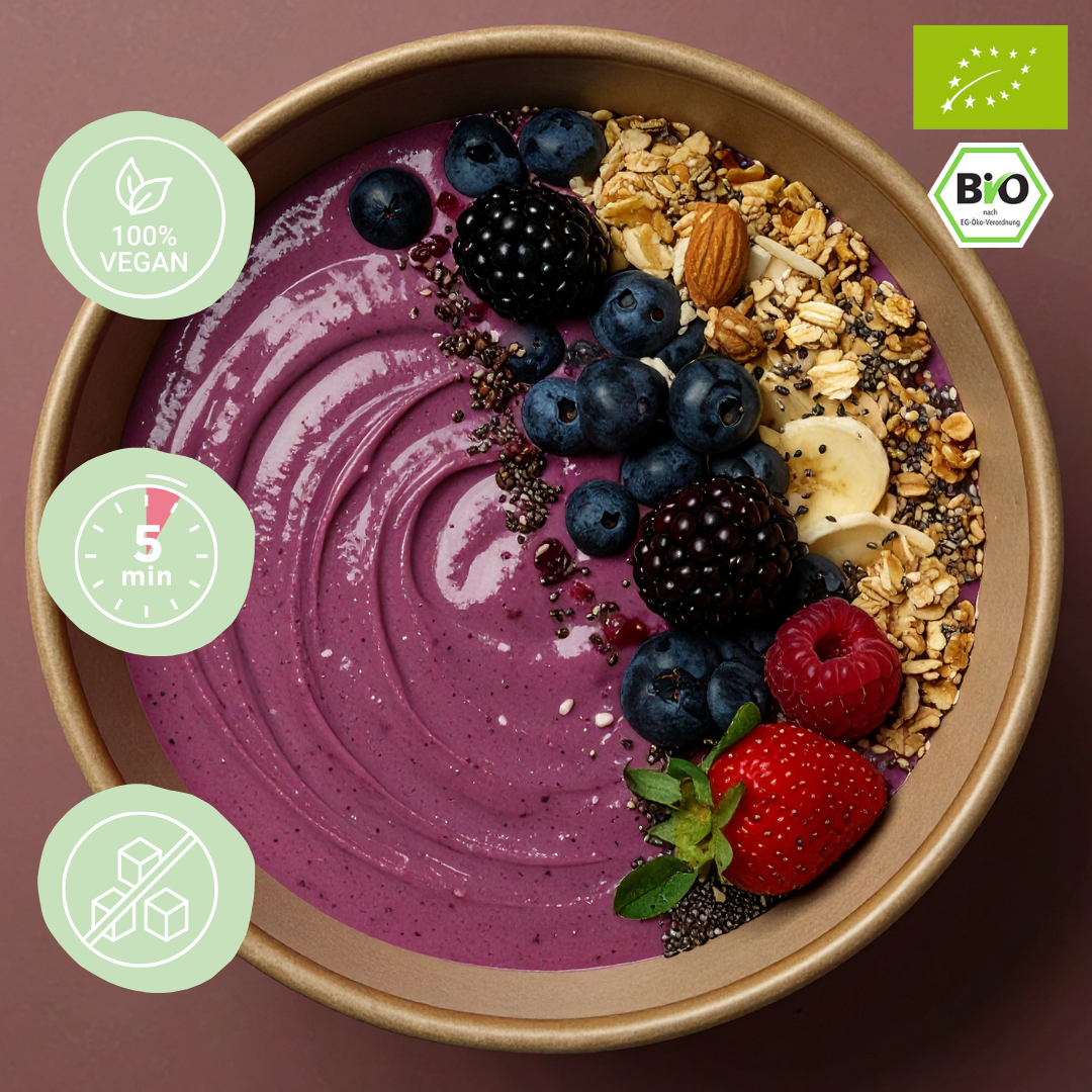 Bio Smoothie Bowl | "Blueberry-morning" | Fertigmischung