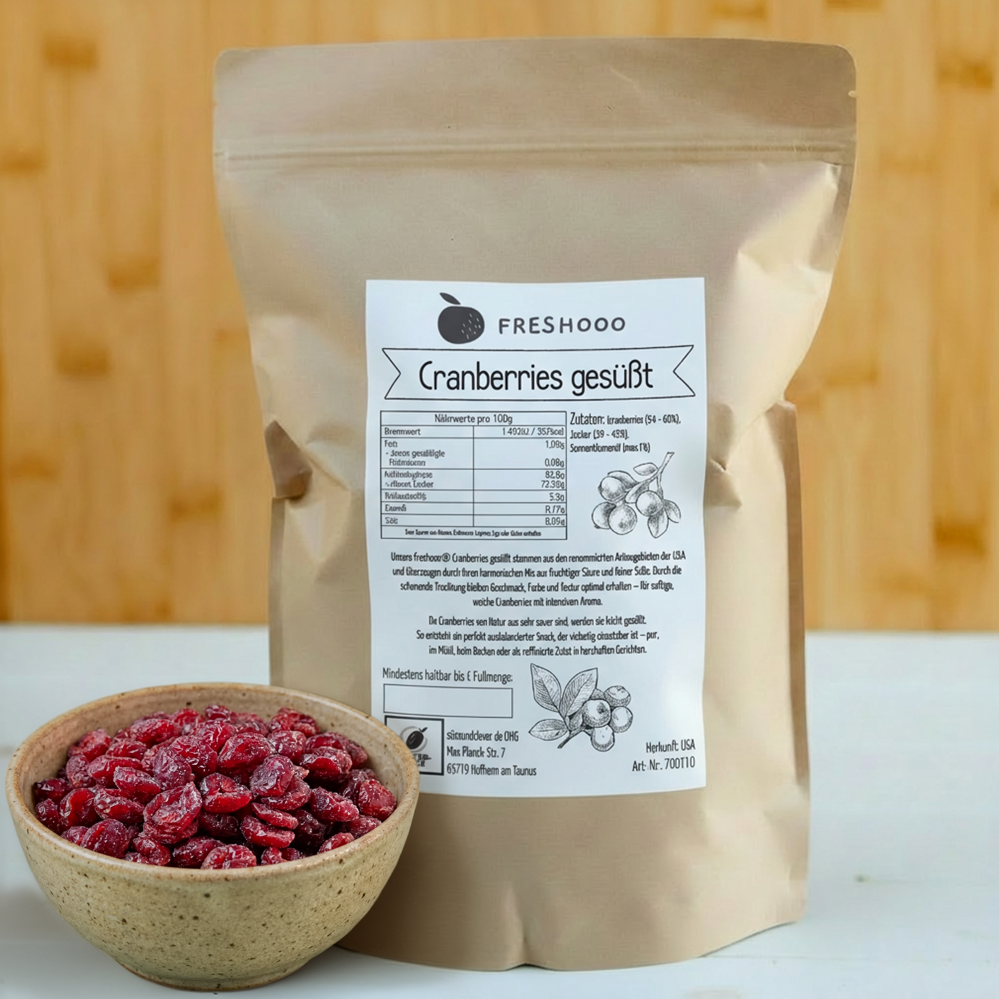 freshooo® Cranberries | gesüßt
