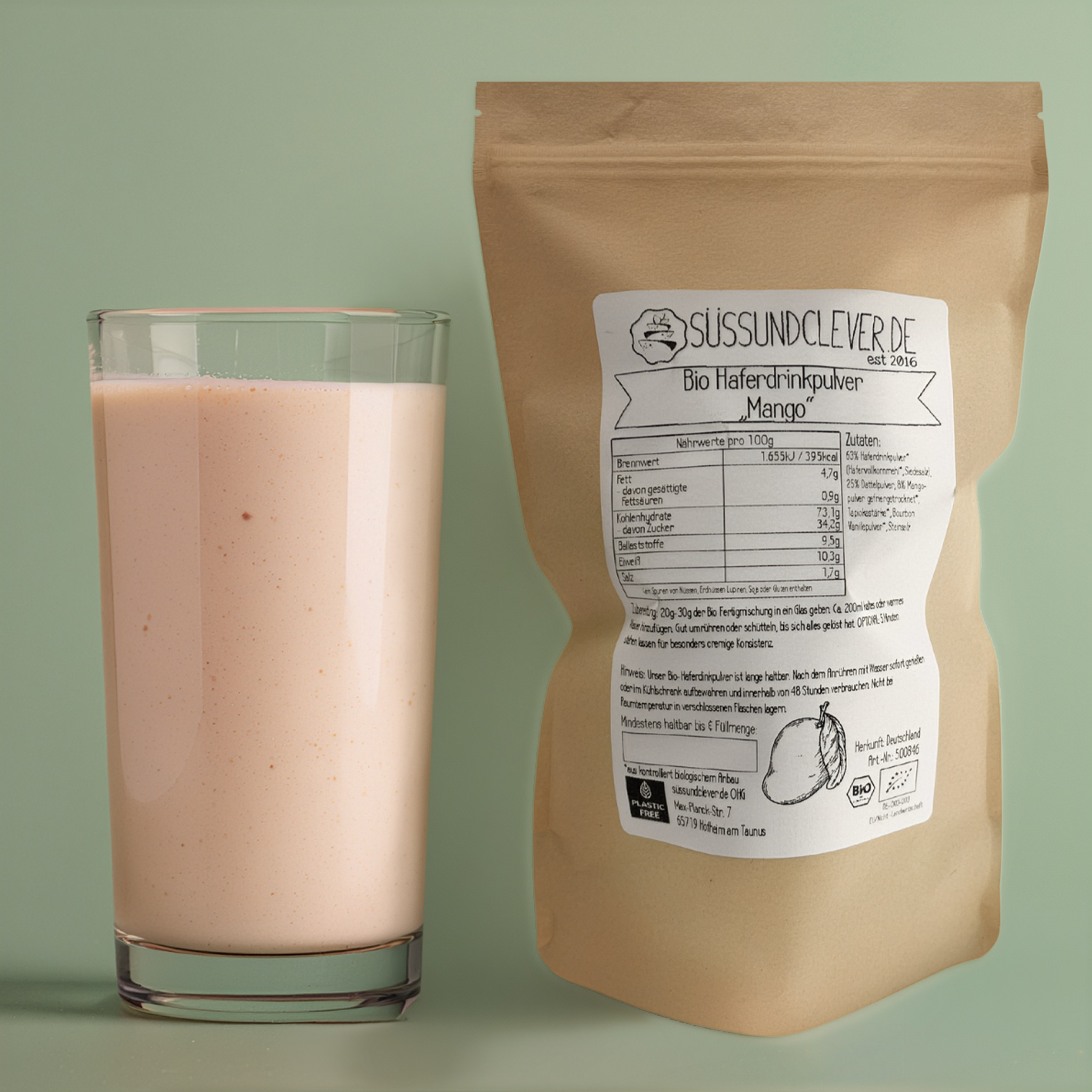 Bio Probierset "Oatastic-6" | 6 x 100g Haferdrinkpulver - Eigenkreationen