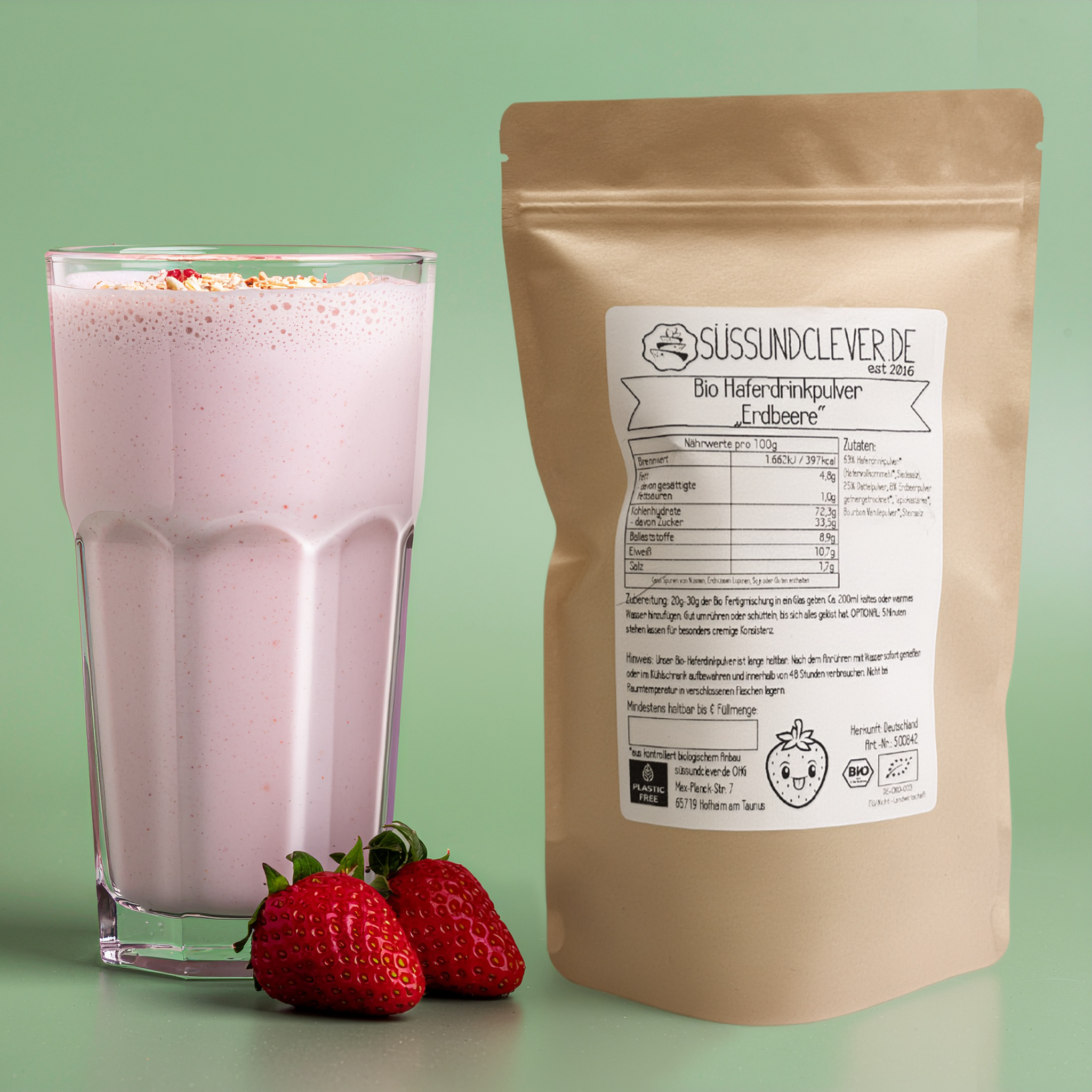 Bio Probierset "Oatastic-6" | 6 x 100g Haferdrinkpulver - Eigenkreationen