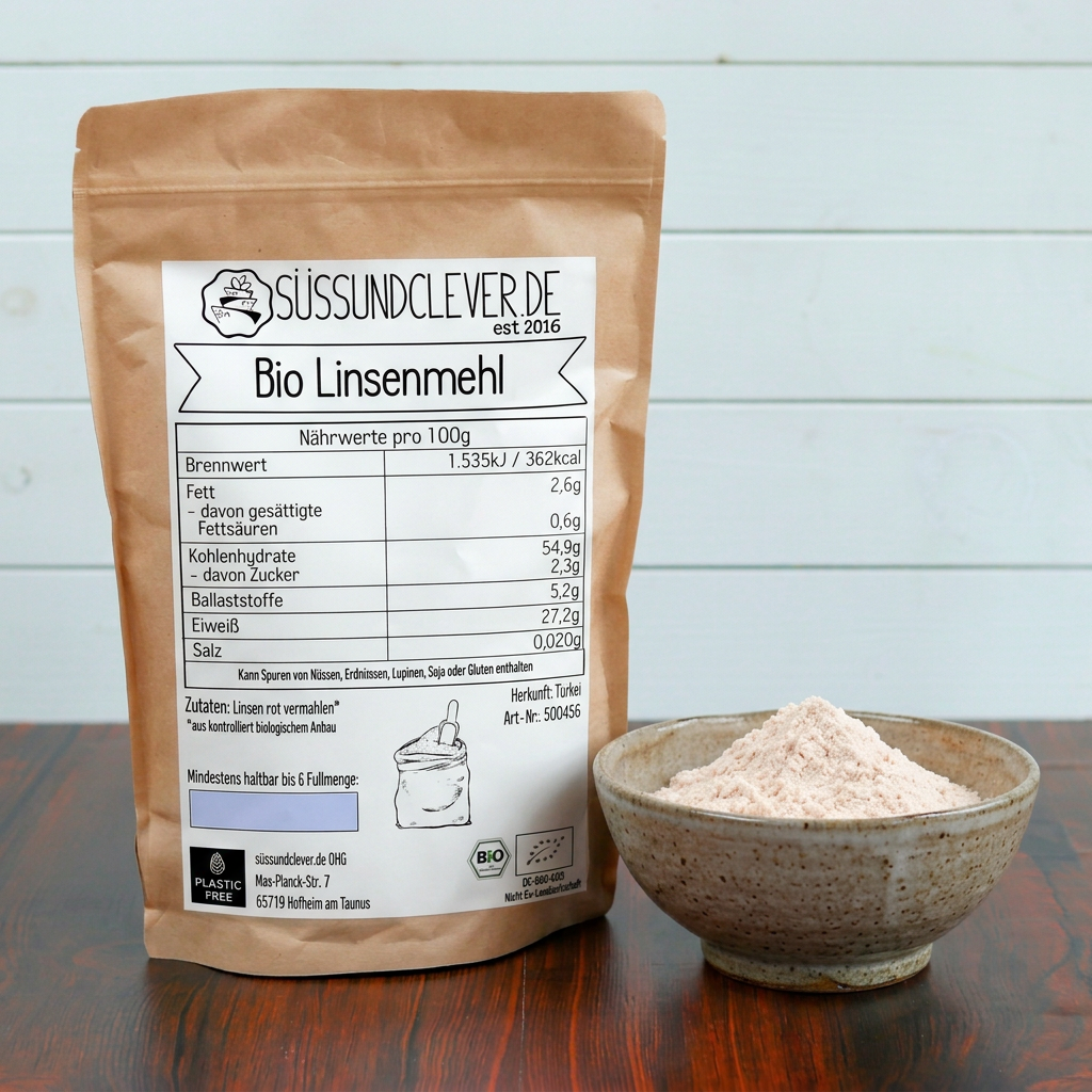 Bio Linsenmehl | rote Linsen