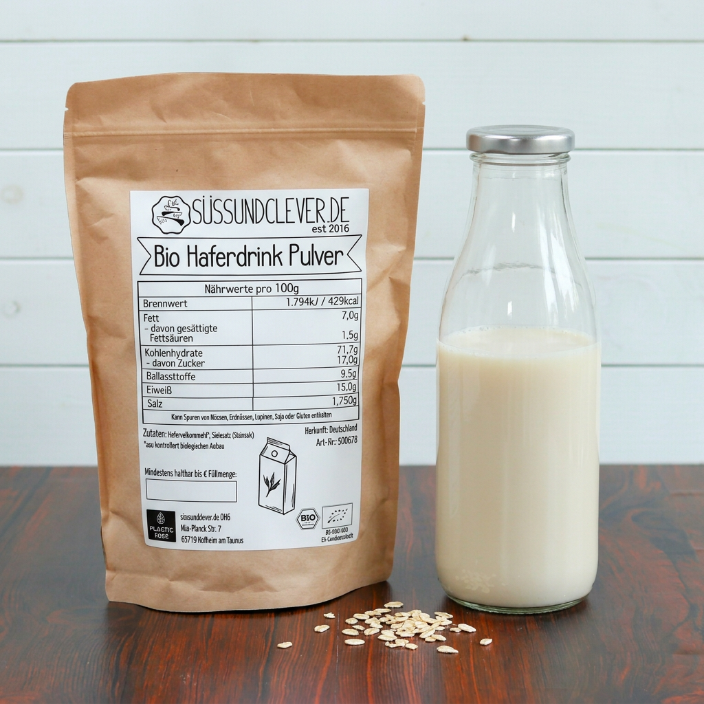 Bio Haferdrinkpulver | Haferpulver für Haferdrink